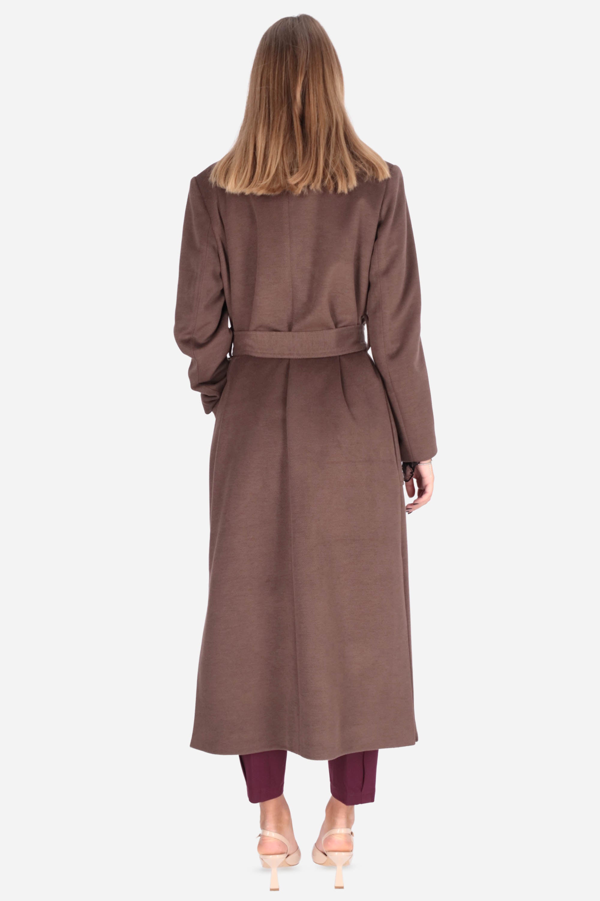 MARRONE | SPAGO DONNA - D CS15 Cappotto
