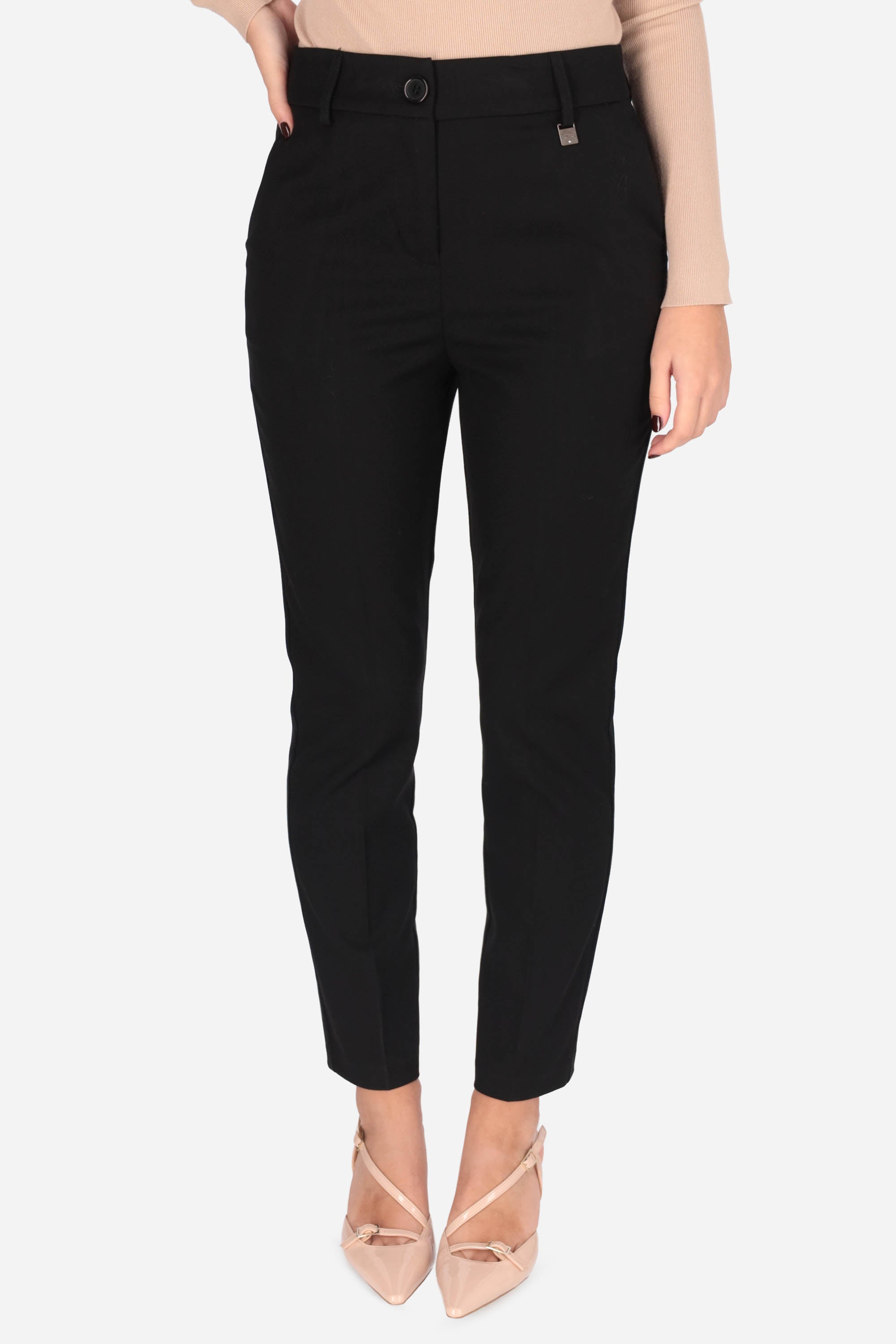 NERO | MADEMOISELLE DU MONDE - D PA4847 Pantalone