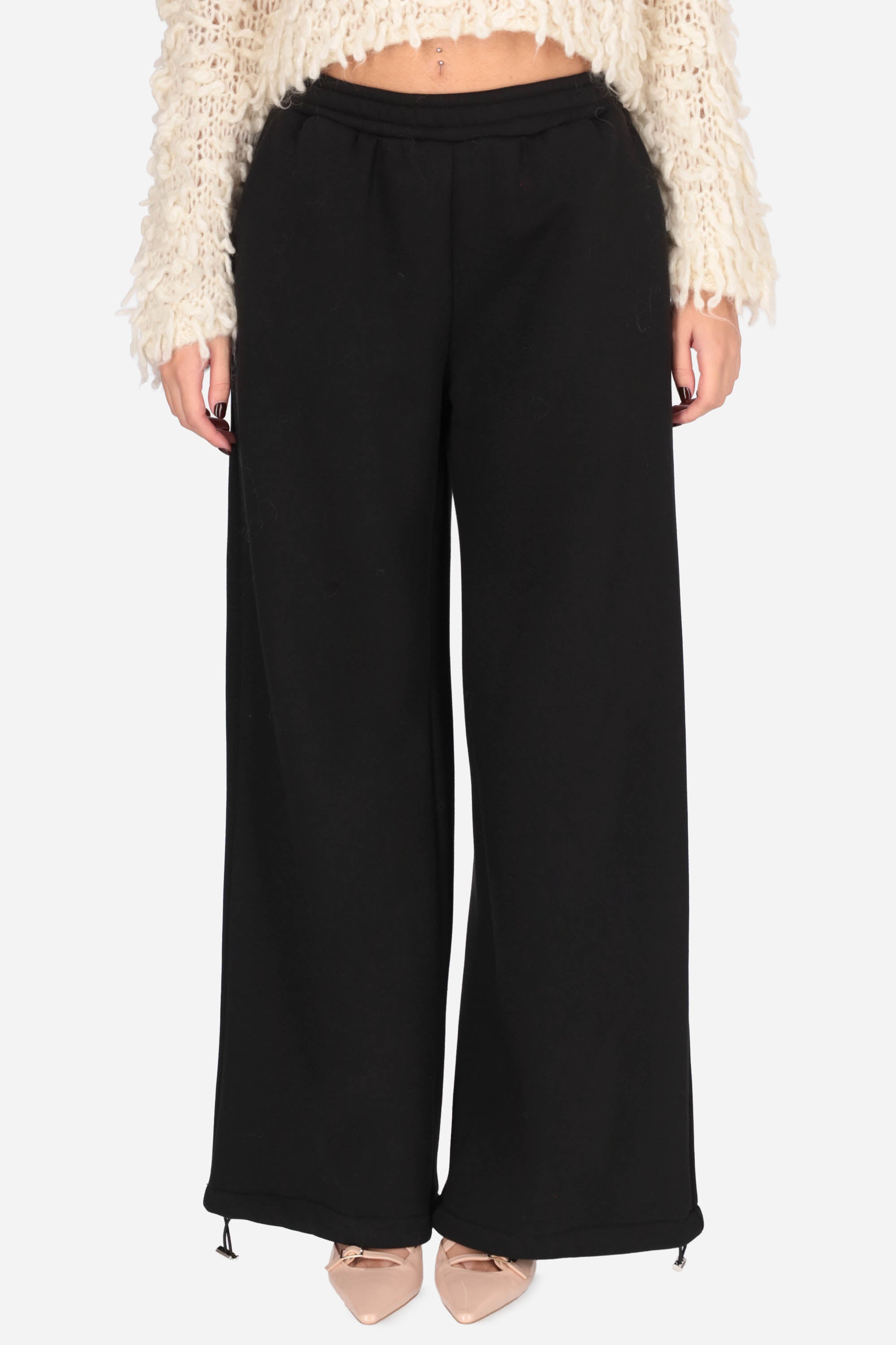 NERO | MADEMOISELLE DU MONDE - D 5037 Pantalone