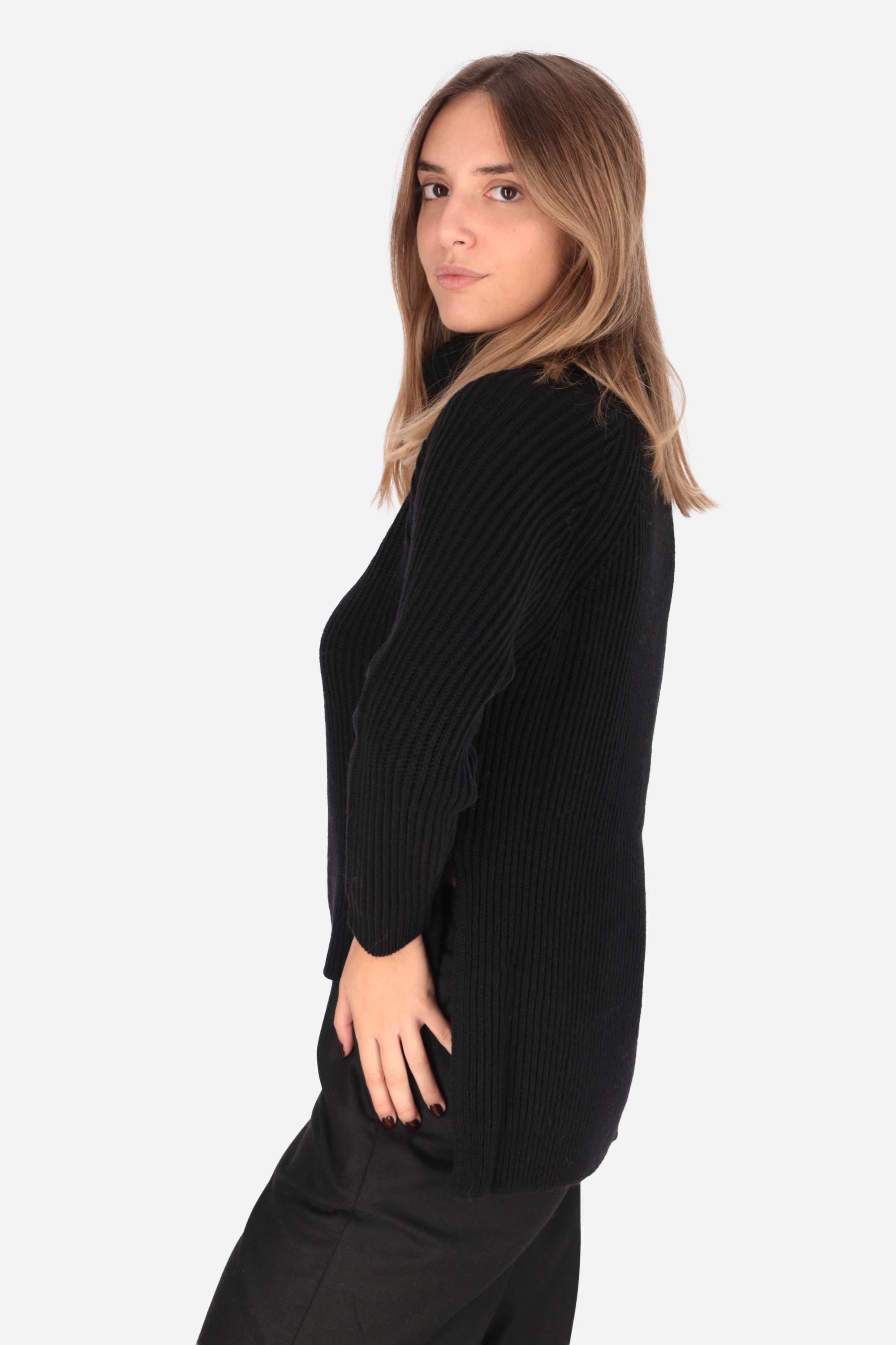 NERO | MADEMOISELLE DU MONDE - D 5095 Maglia