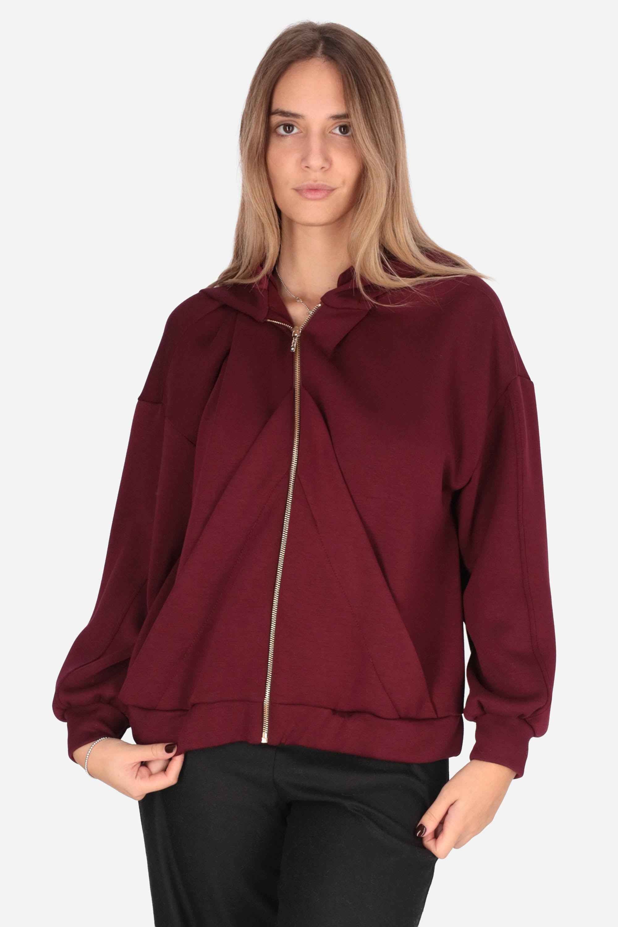 MADEMOISELLE DU MONDE - D MDM363 Felpa