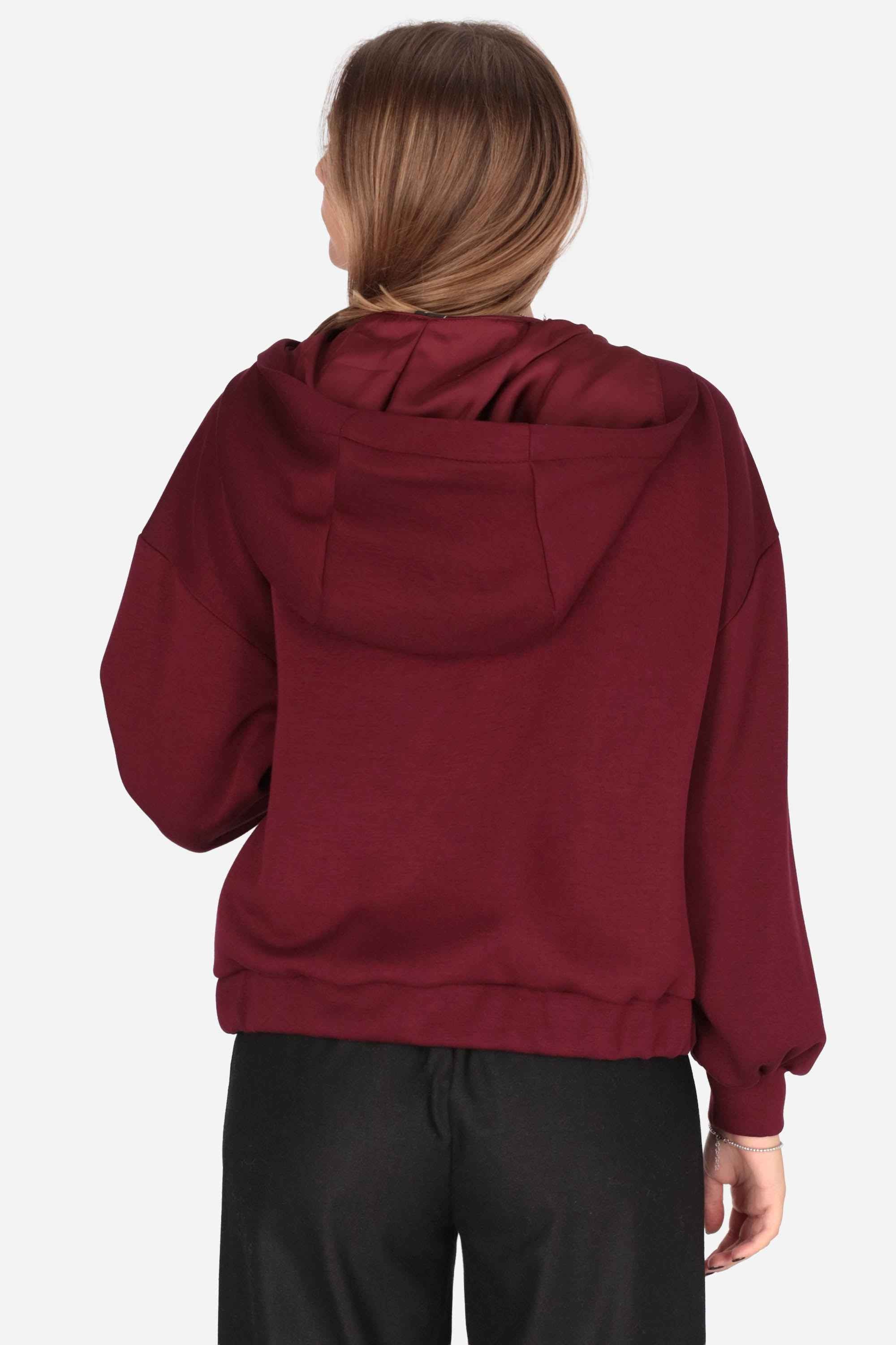 MADEMOISELLE DU MONDE - D MDM363 Felpa