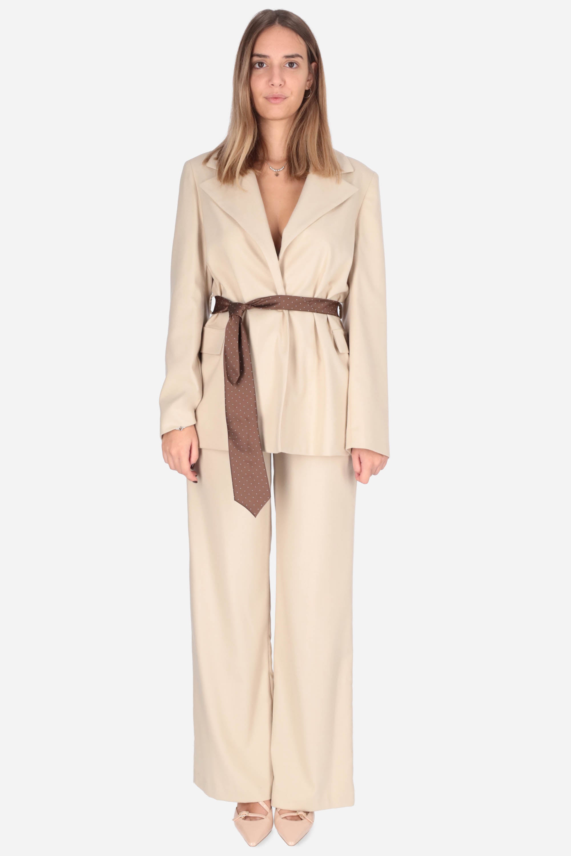 BEIGE | MADEMOISELLE DU MONDE - D MDM216 Giacca