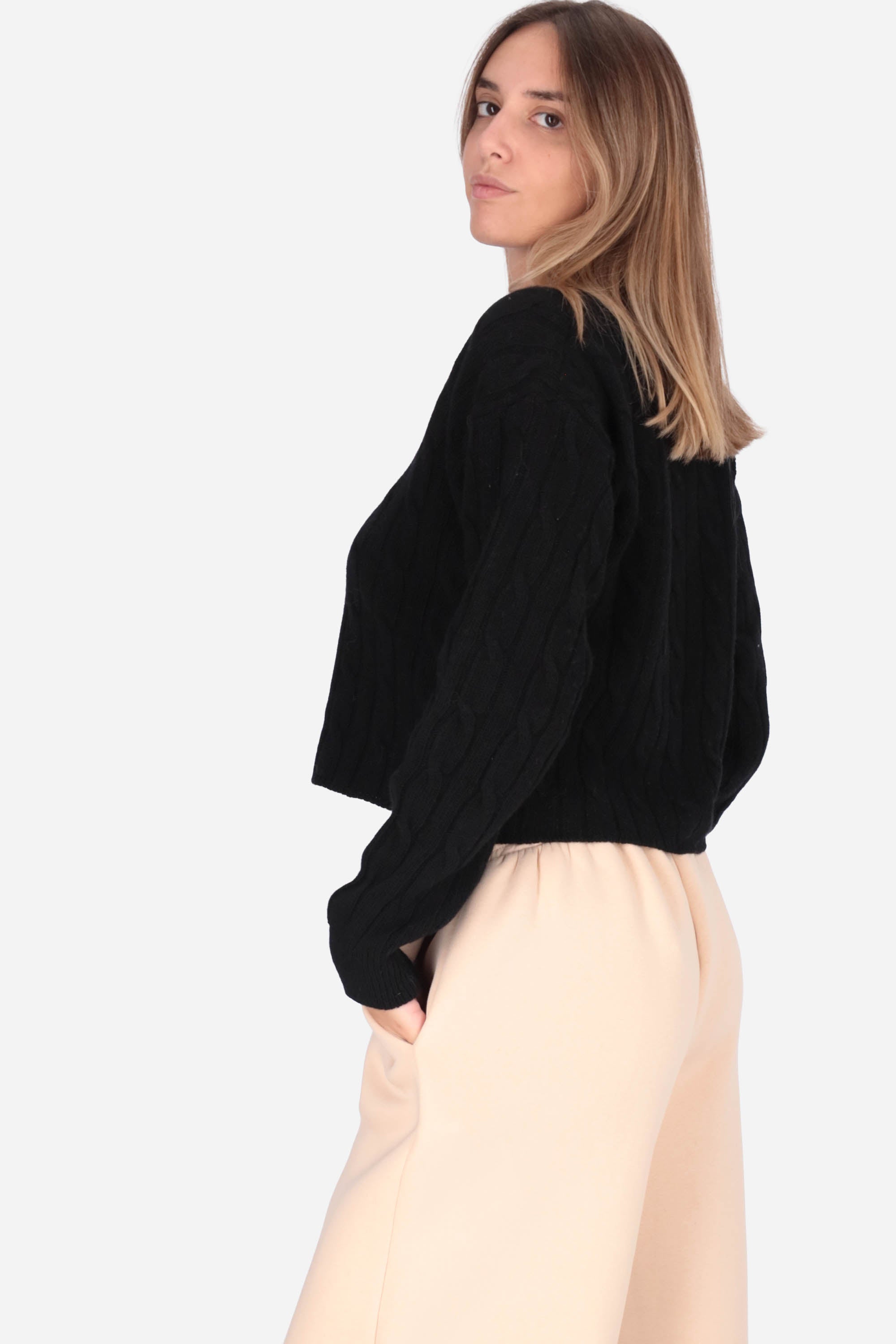 NERO | MADEMOISELLE DU MONDE - D 5090 Maglia