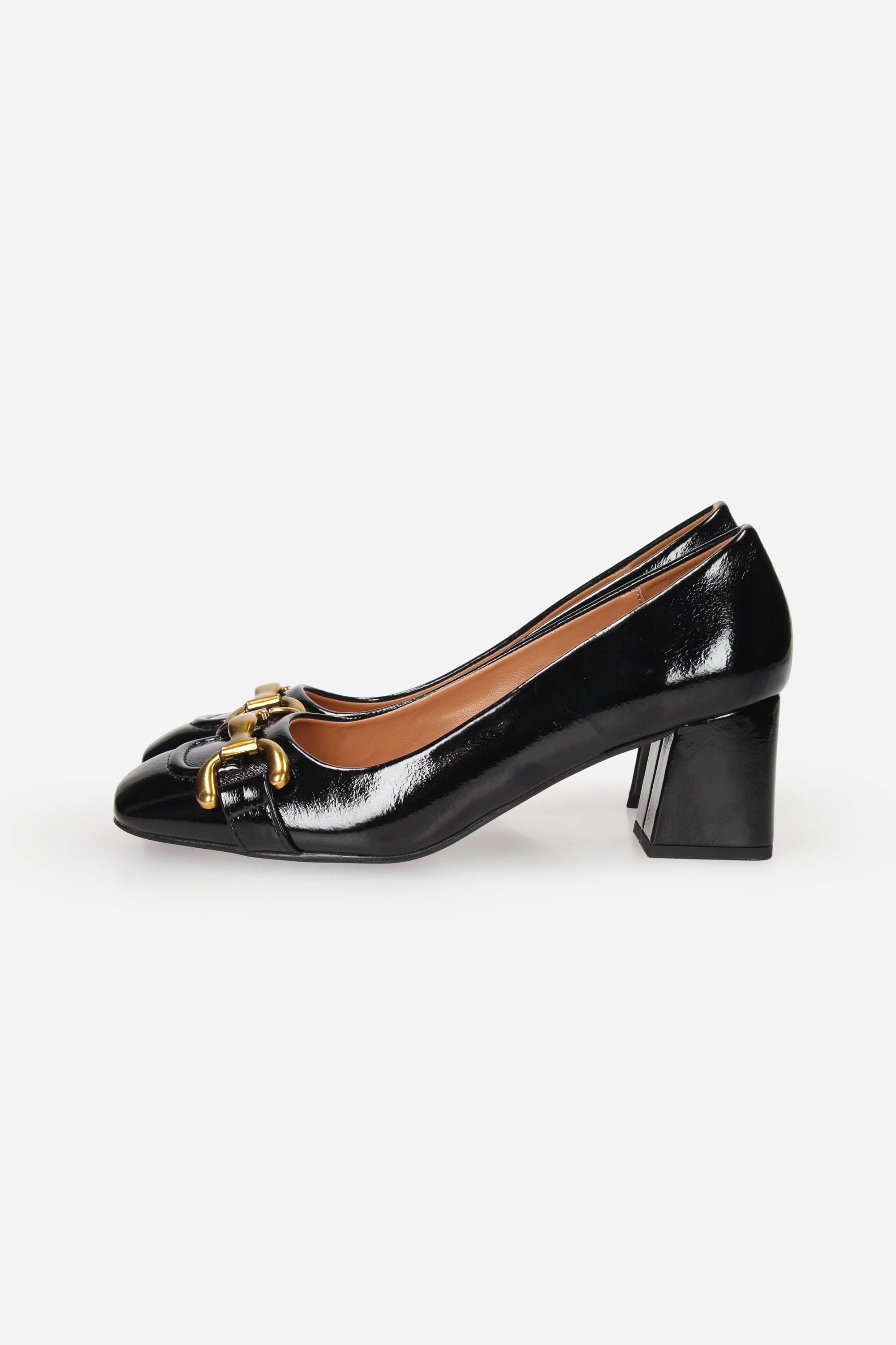 BLACK | GOLD & GOLD - D GV03 Decollete