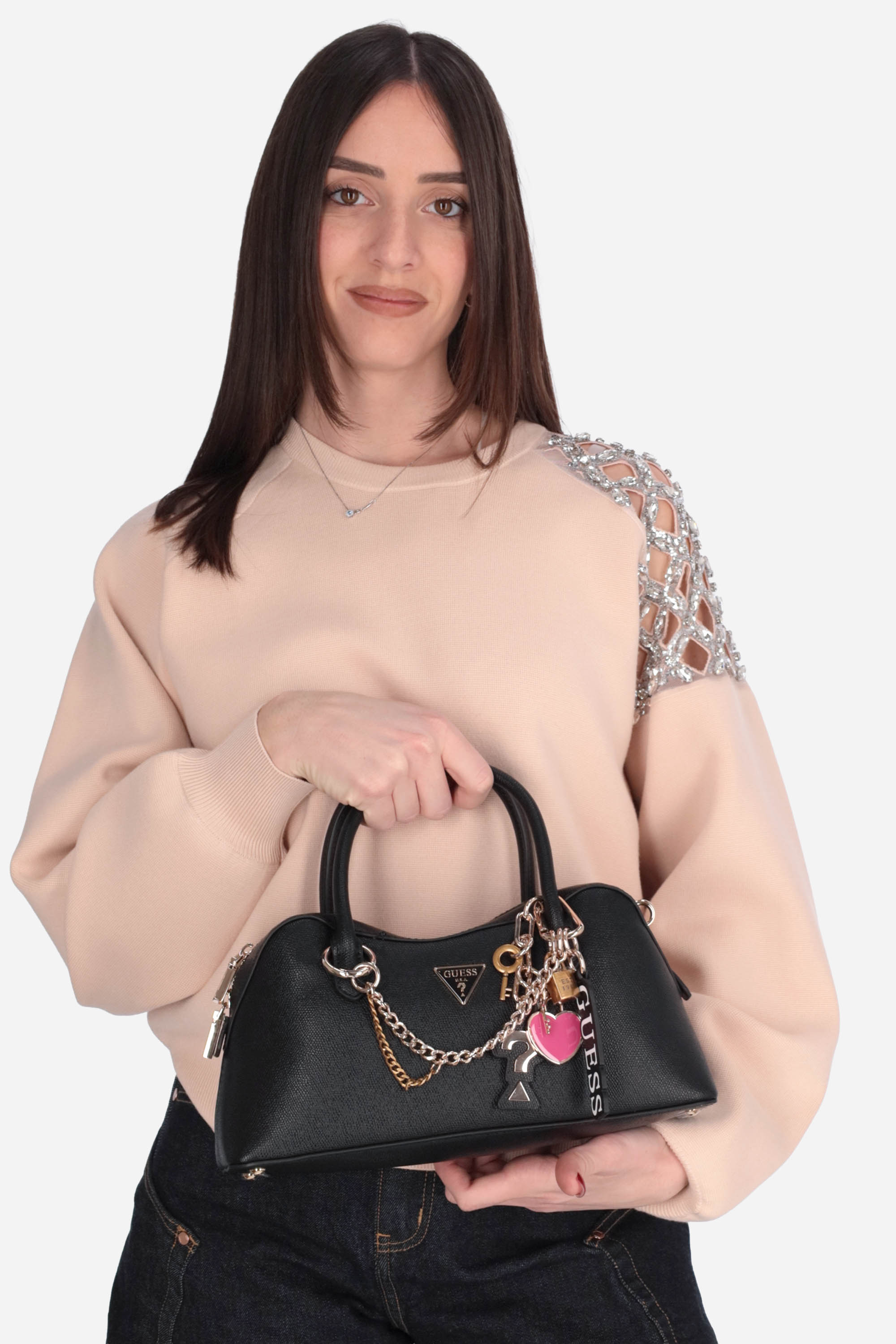 NERO | GUESS - D HWBG9899060 Borsa