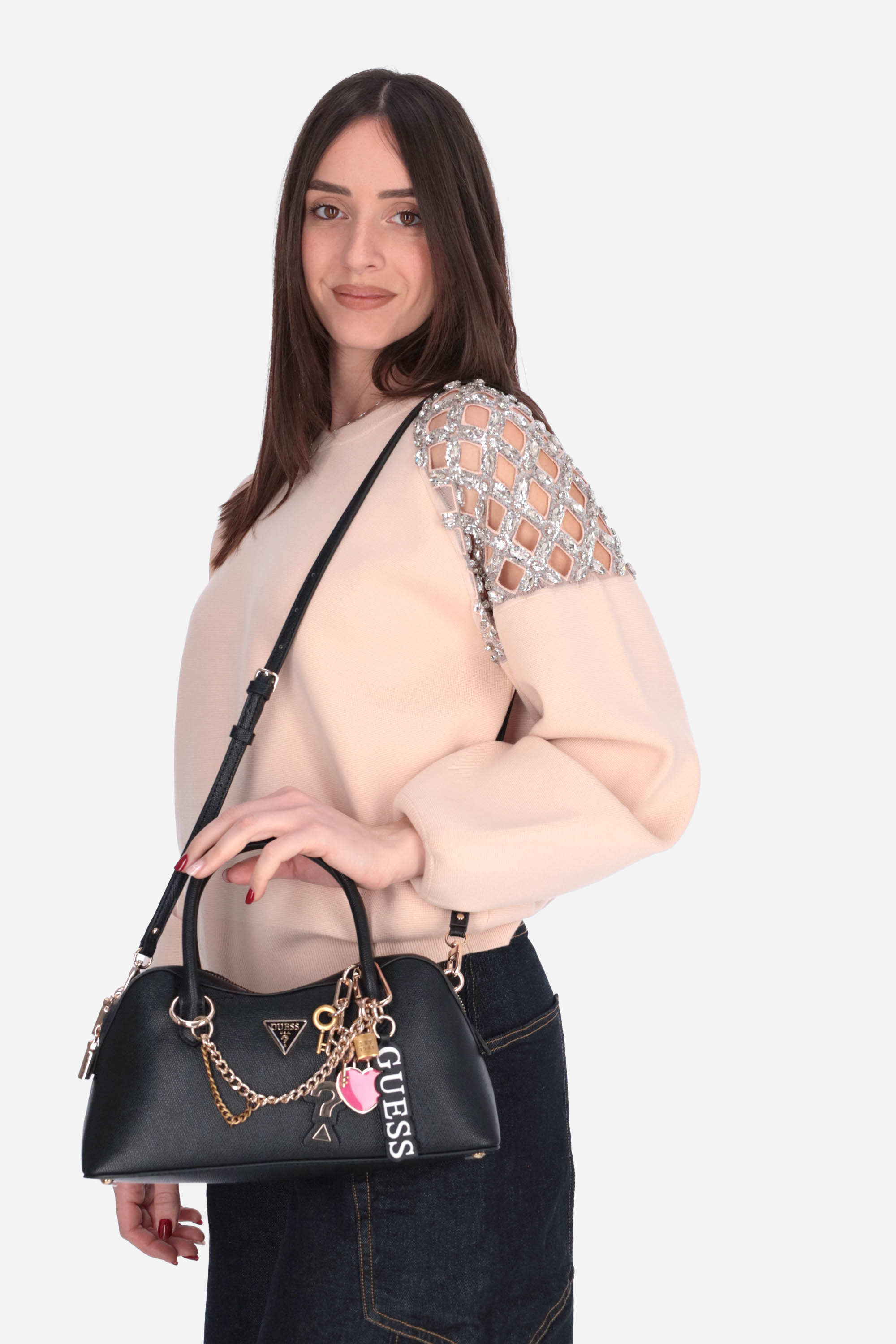 NERO | GUESS - D HWBG9899060 Borsa