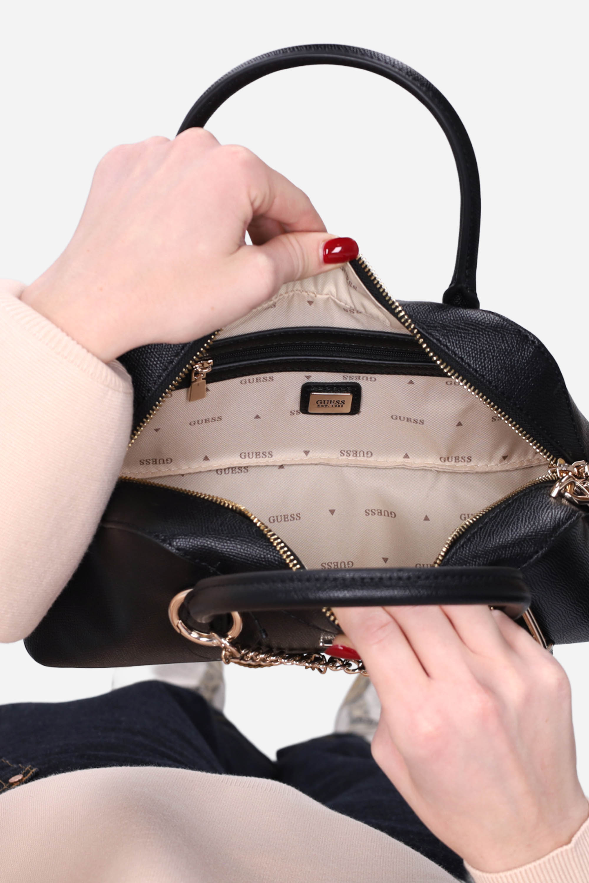 NERO | GUESS - D HWBG9899060 Borsa