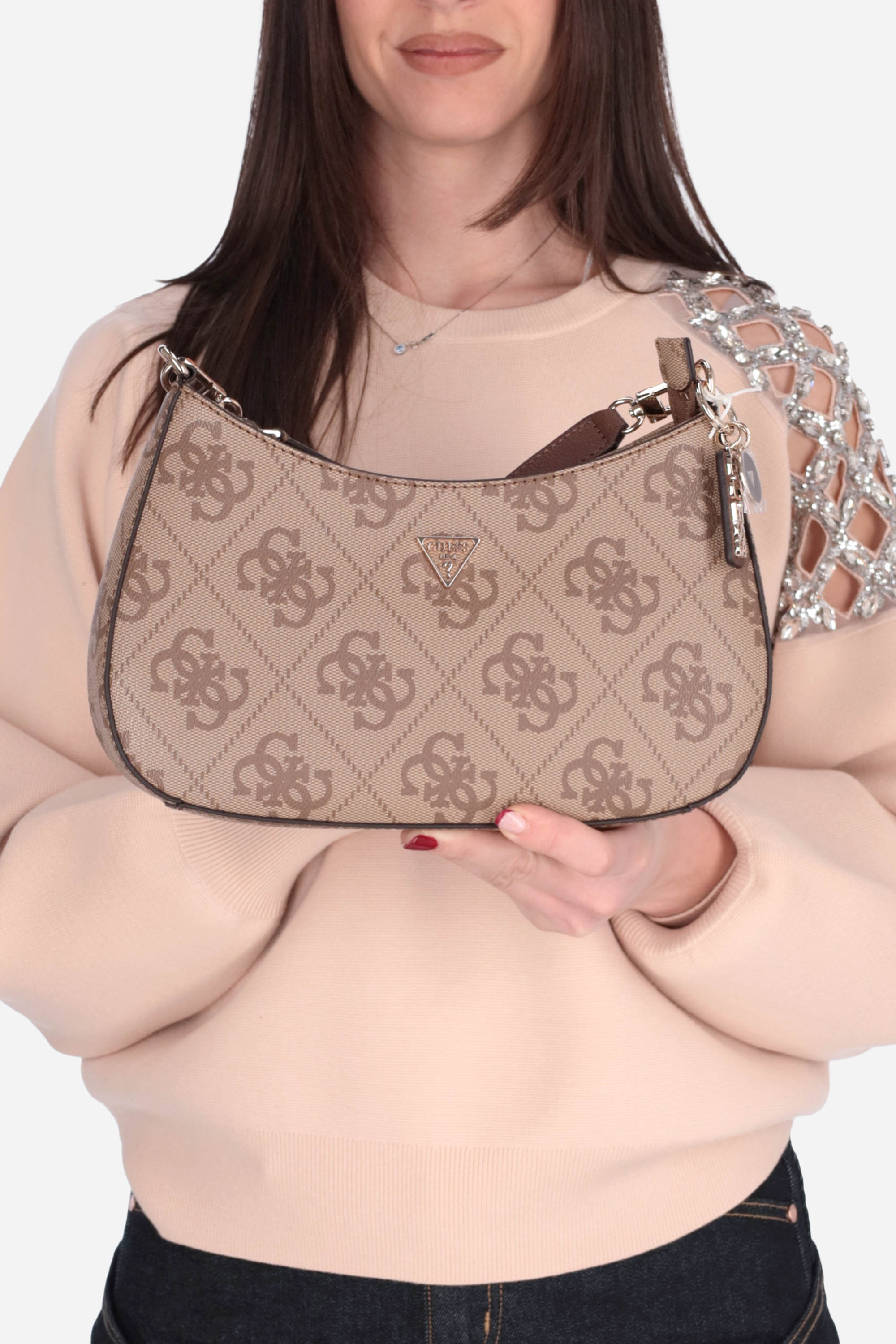 BEIGE | GUESS - D HWSO9672180 Borsa