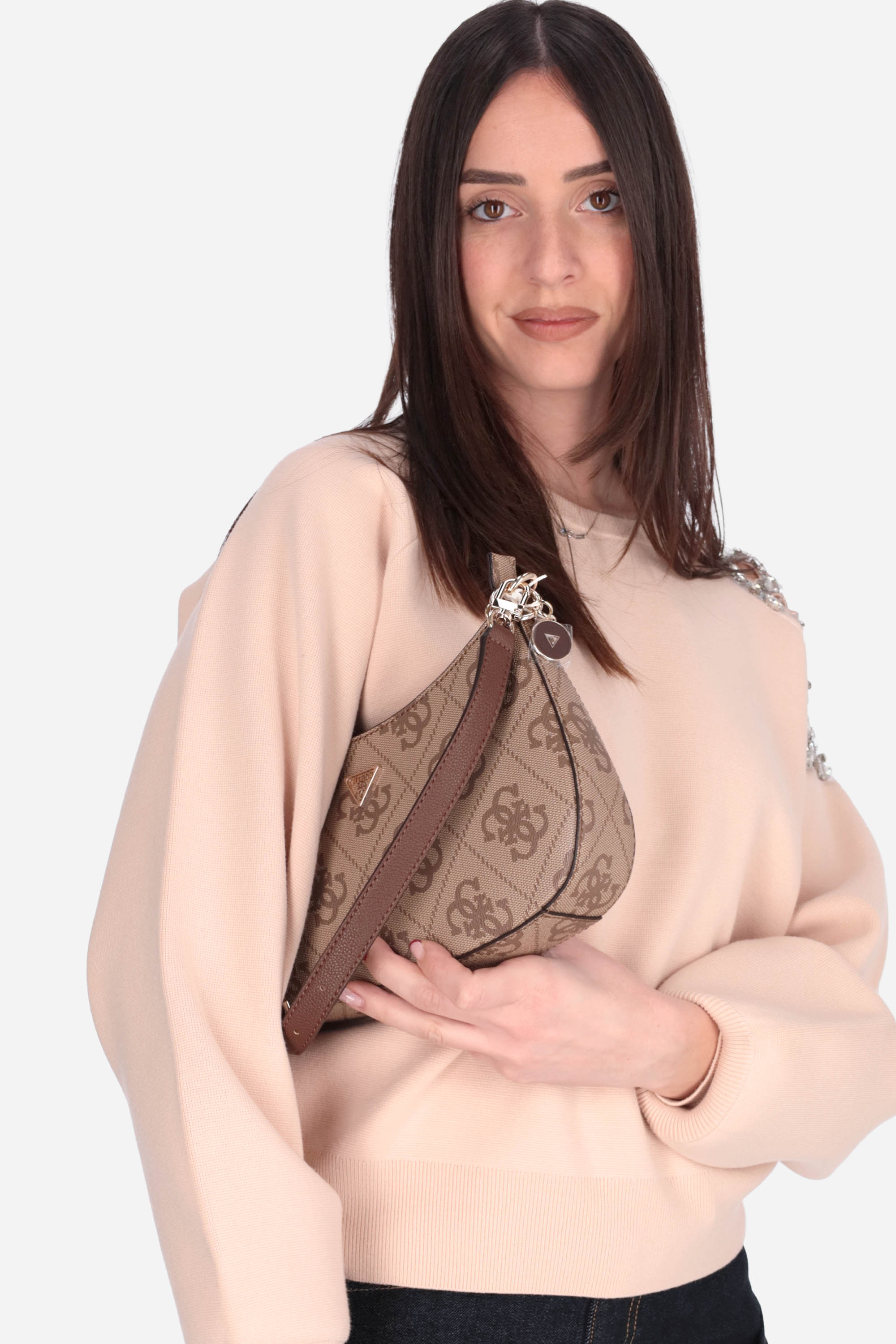 BEIGE | GUESS - D HWSO9672180 Borsa