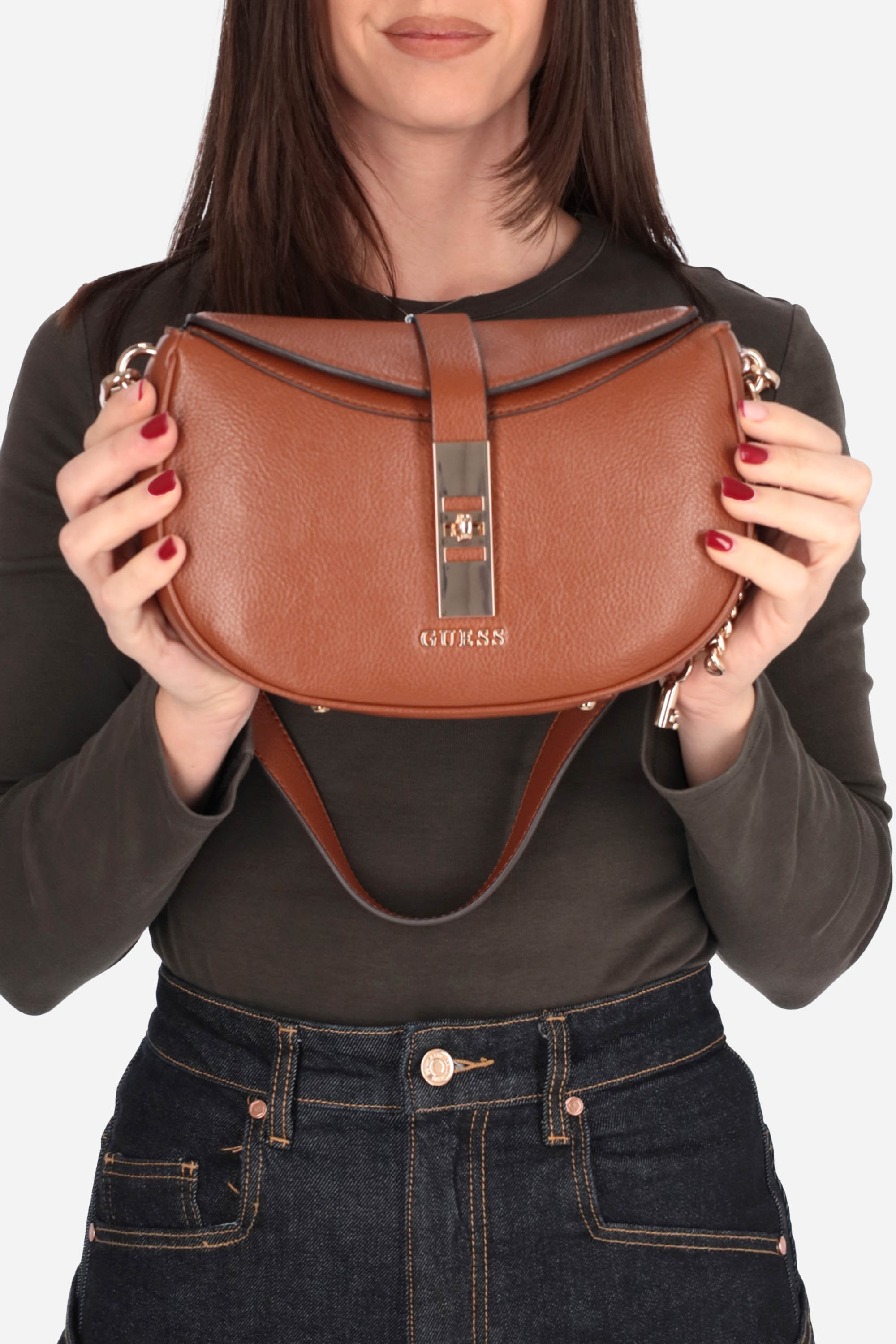 CUOIO | GUESS - D HWBG9897180 Borsa