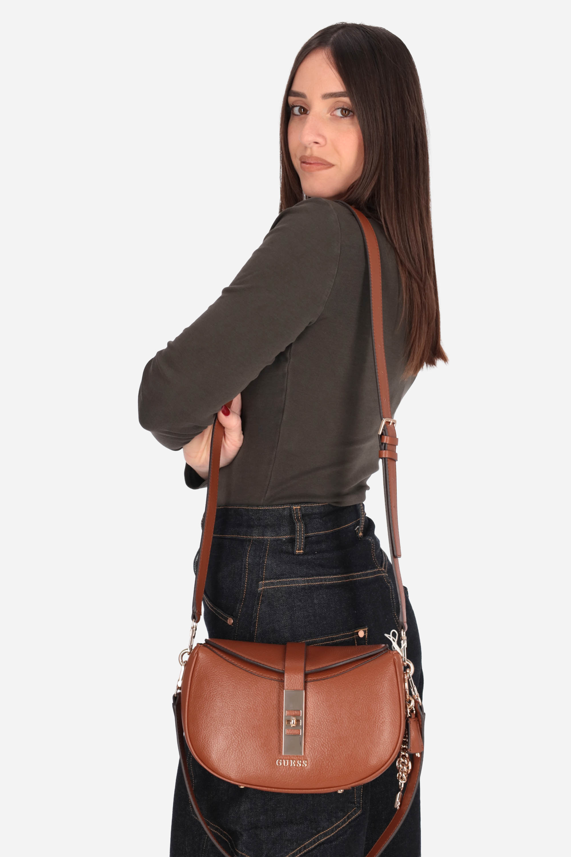 CUOIO | GUESS - D HWBG9897180 Borsa