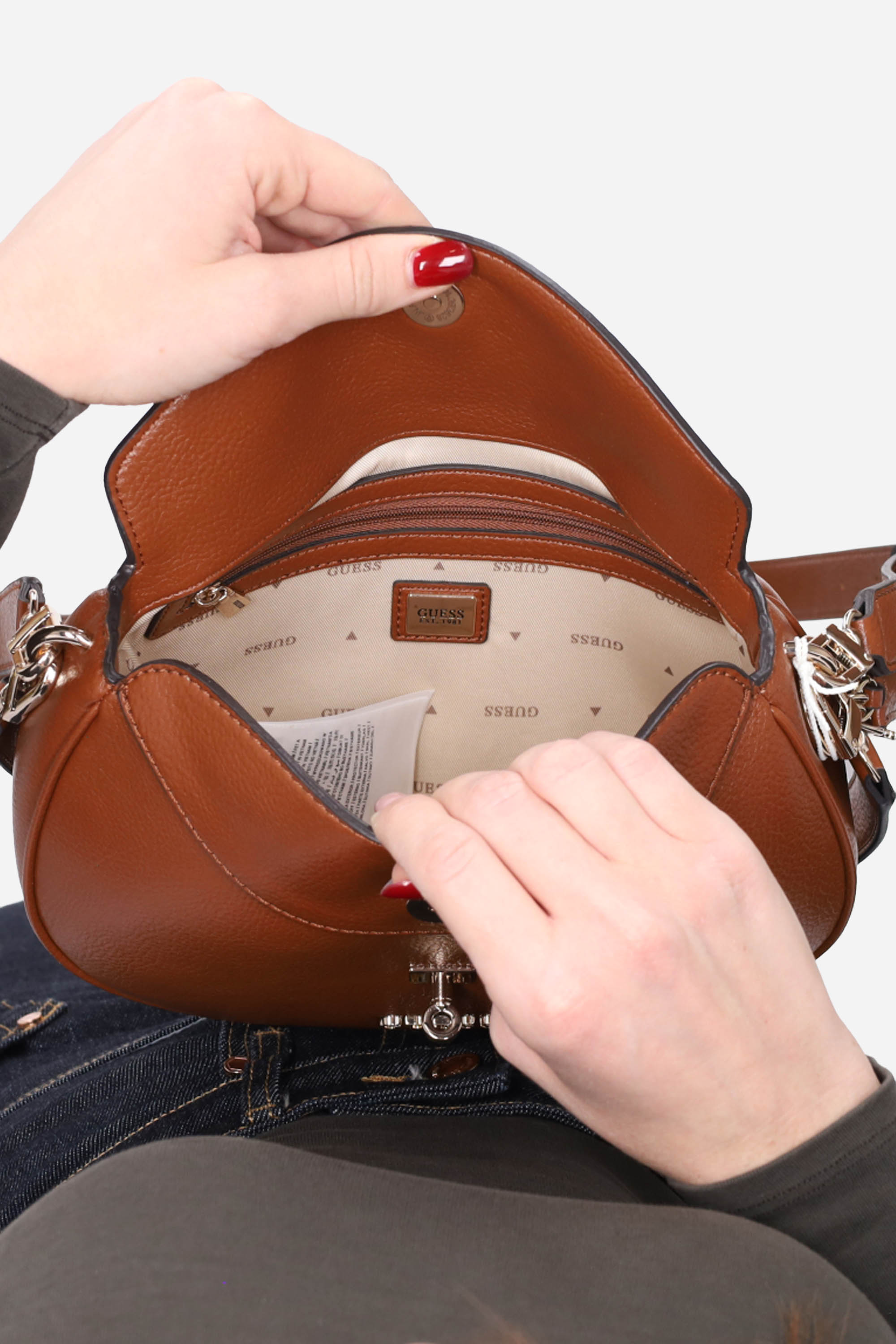 CUOIO | GUESS - D HWBG9897180 Borsa