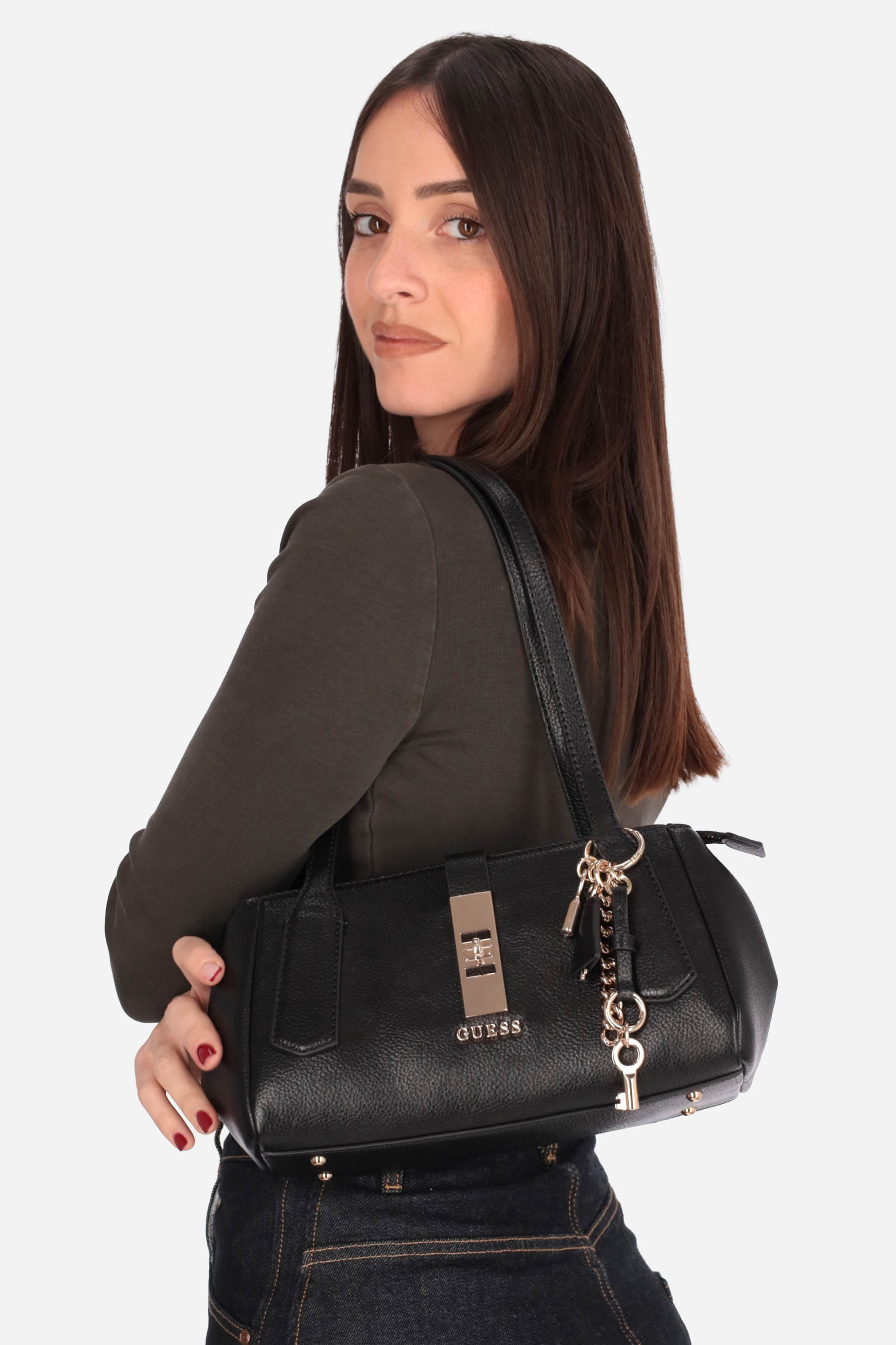 NERO | GUESS - D HWBG9897080 Borsa