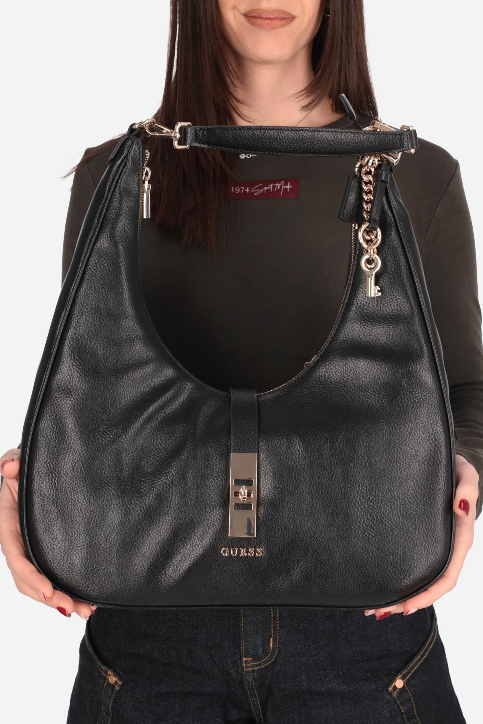 NERO | GUESS - D HWBG9897020 Borsa