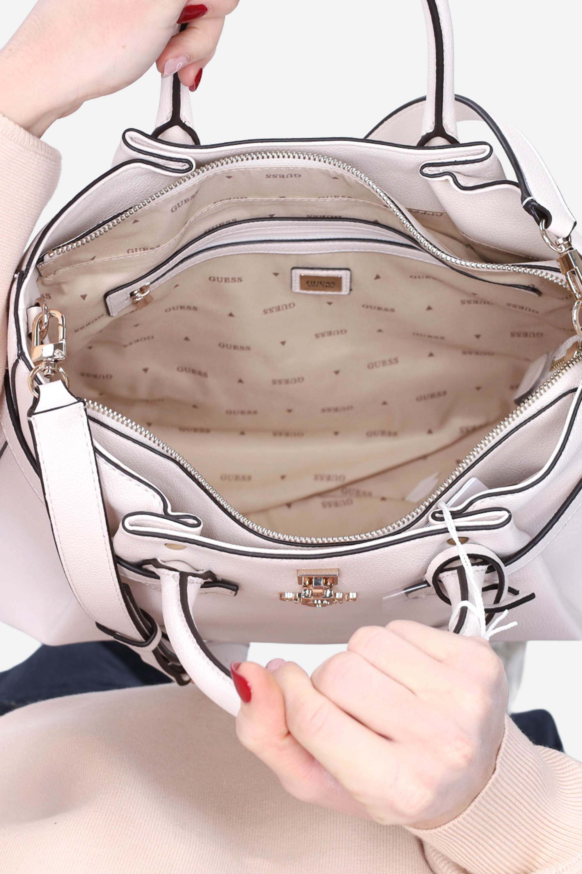 BIANCO | GUESS - D HWBG7833070 Borsa