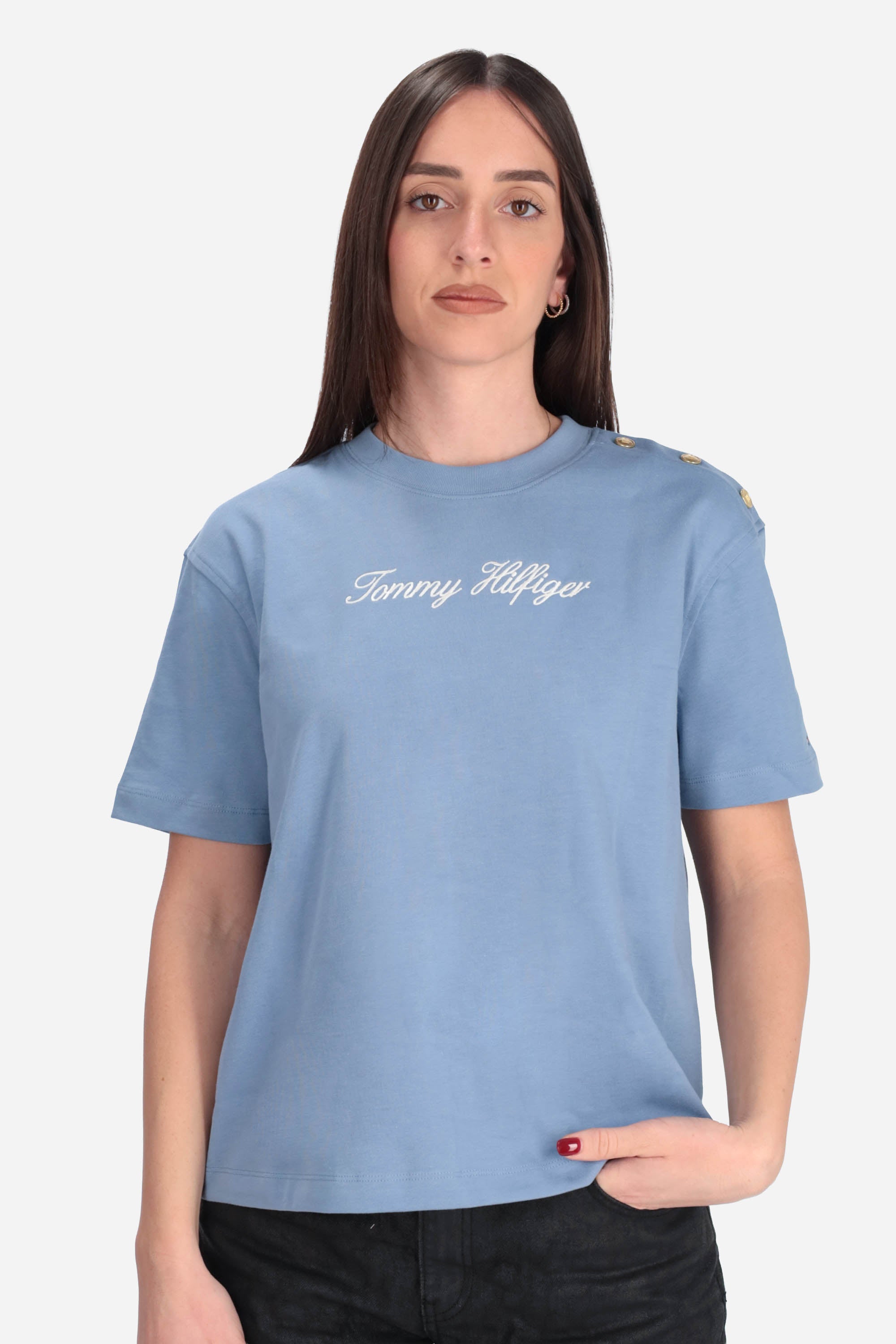 AZZURRO | TOMMY HILFIGER - D 0WW47819 T-shirt