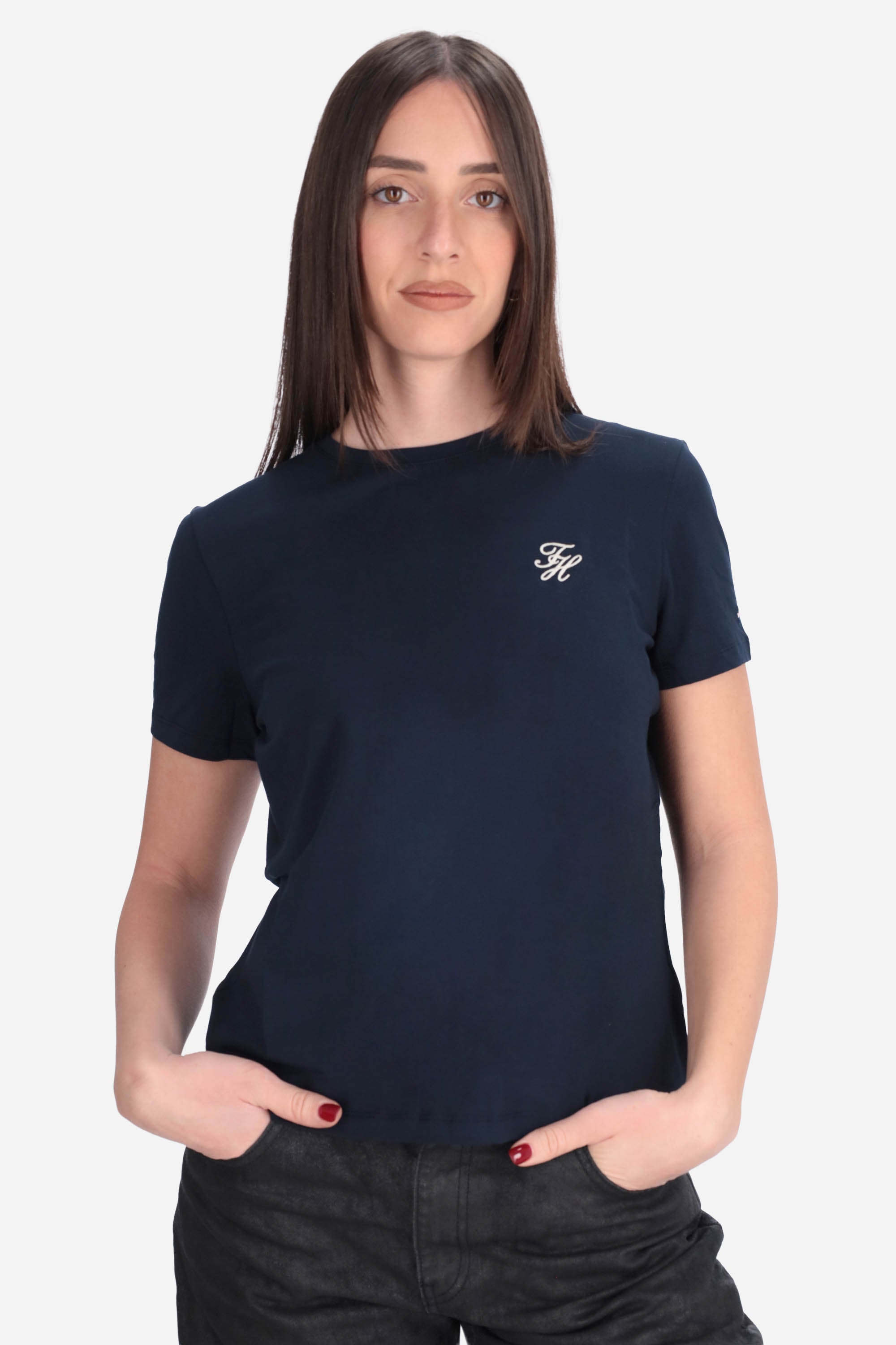 BLU | TOMMY HILFIGER - D 0WW47809 T-shirt