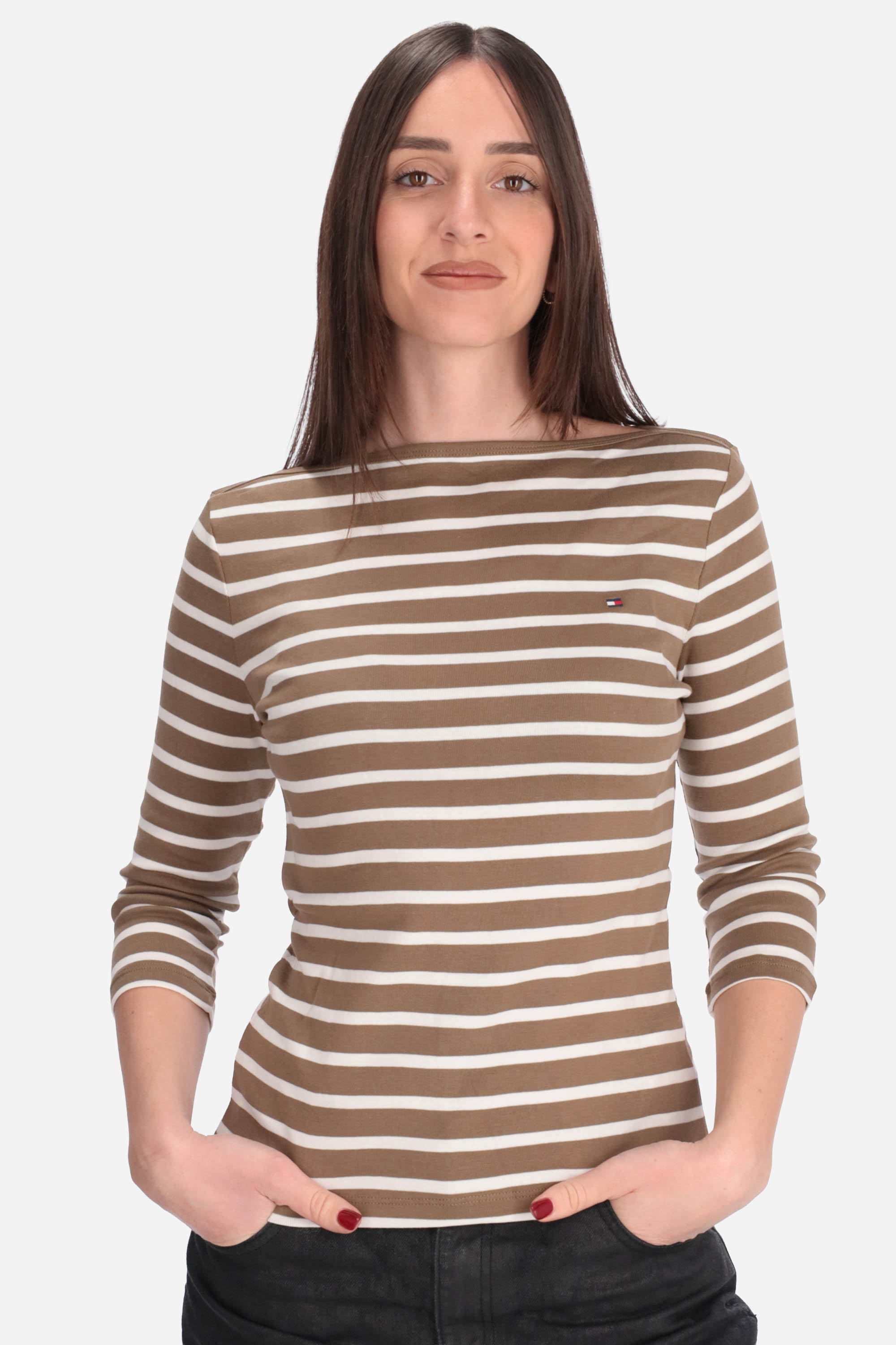 MARRONE | TOMMY HILFIGER - D 0WW40589 T-shirt