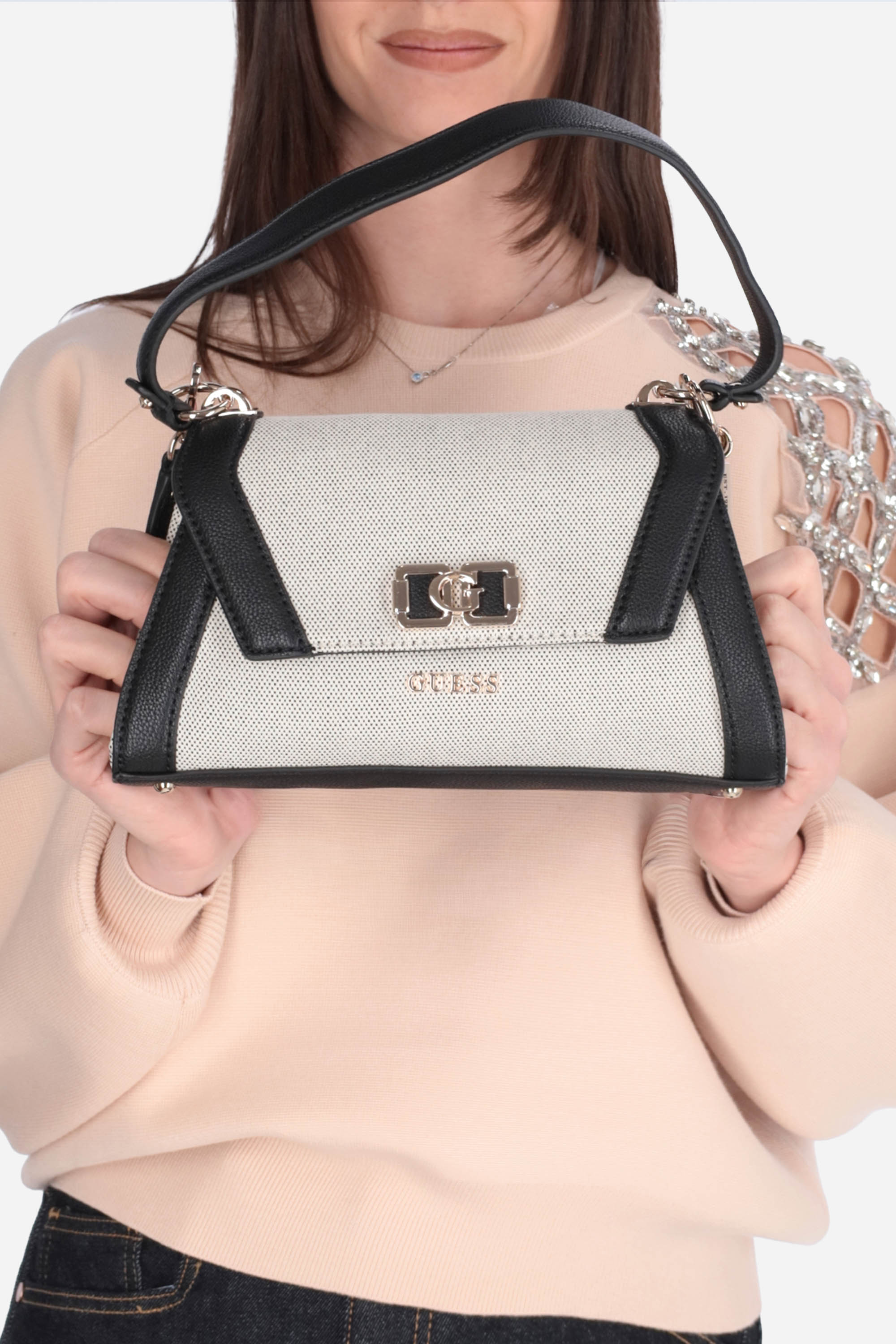 NERO | GUESS - D HWAG9719190 Borsa