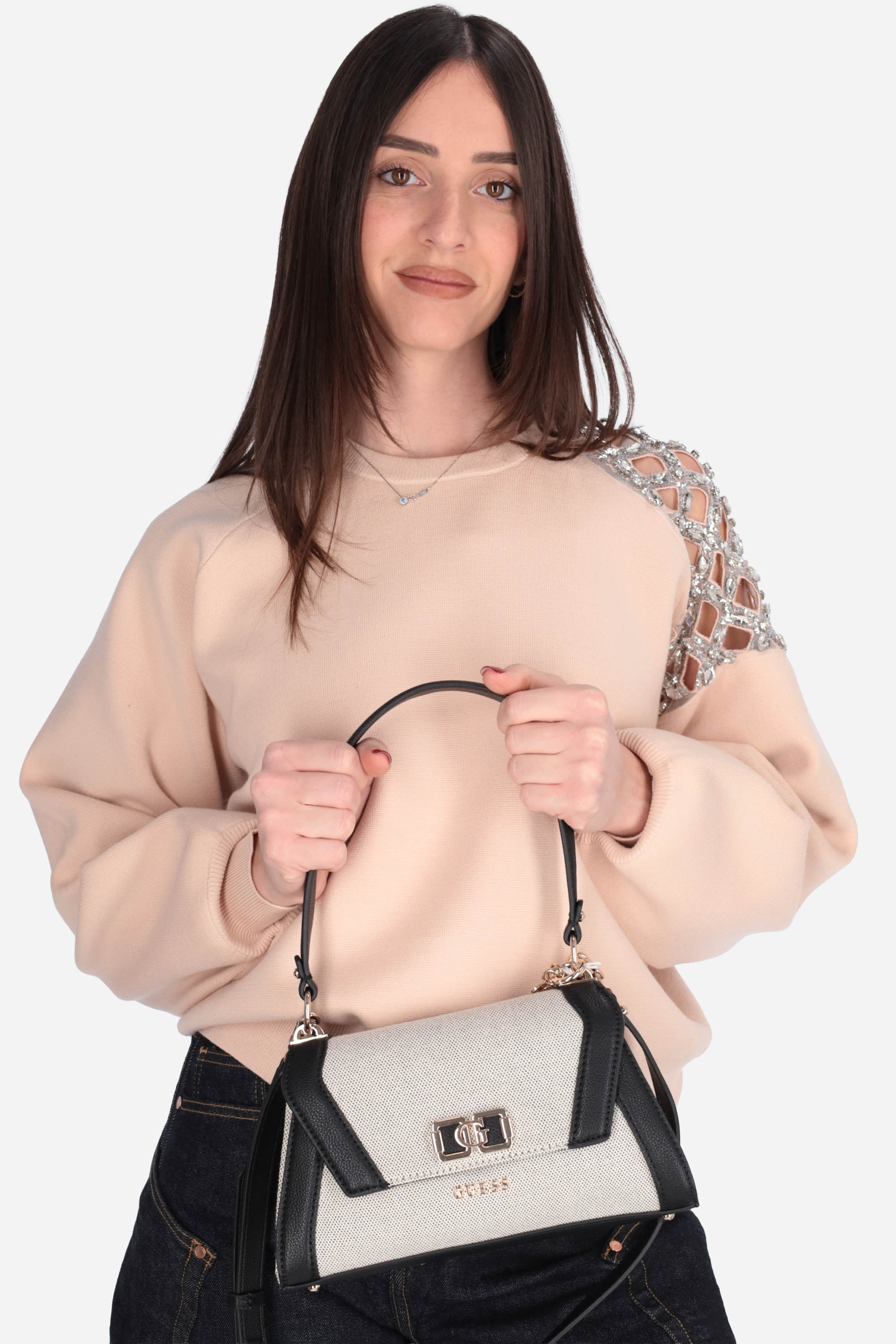 NERO | GUESS - D HWAG9719190 Borsa