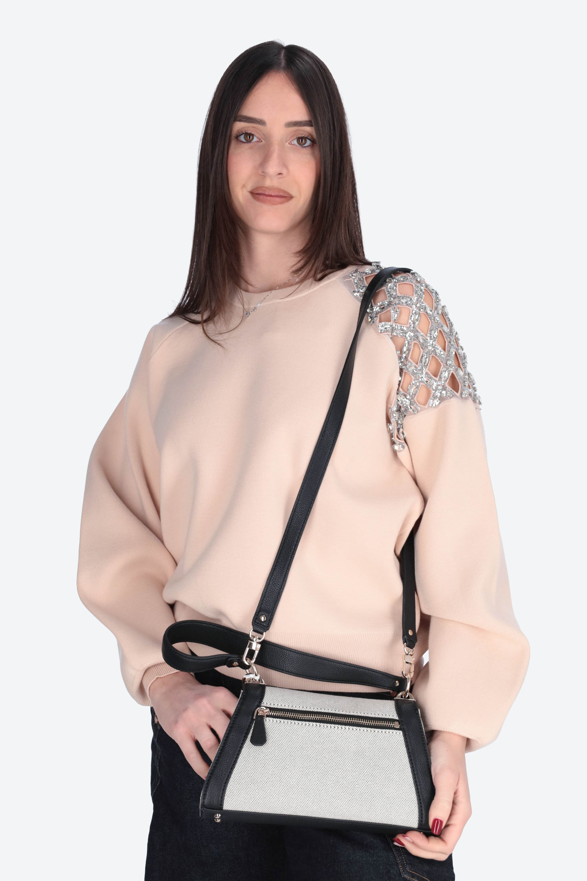 NERO | GUESS - D HWAG9719190 Borsa