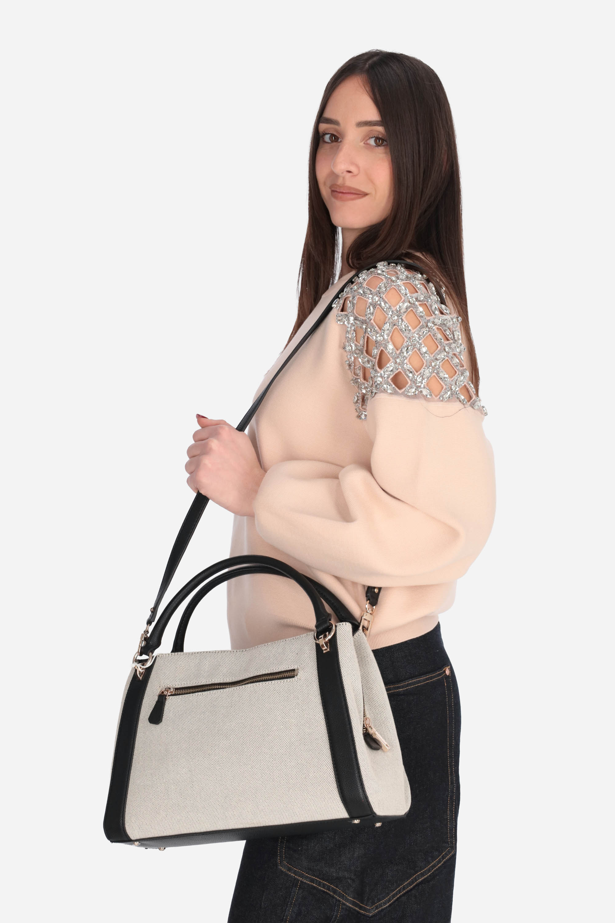 NERO | GUESS - D HWAG9719070 Borsa