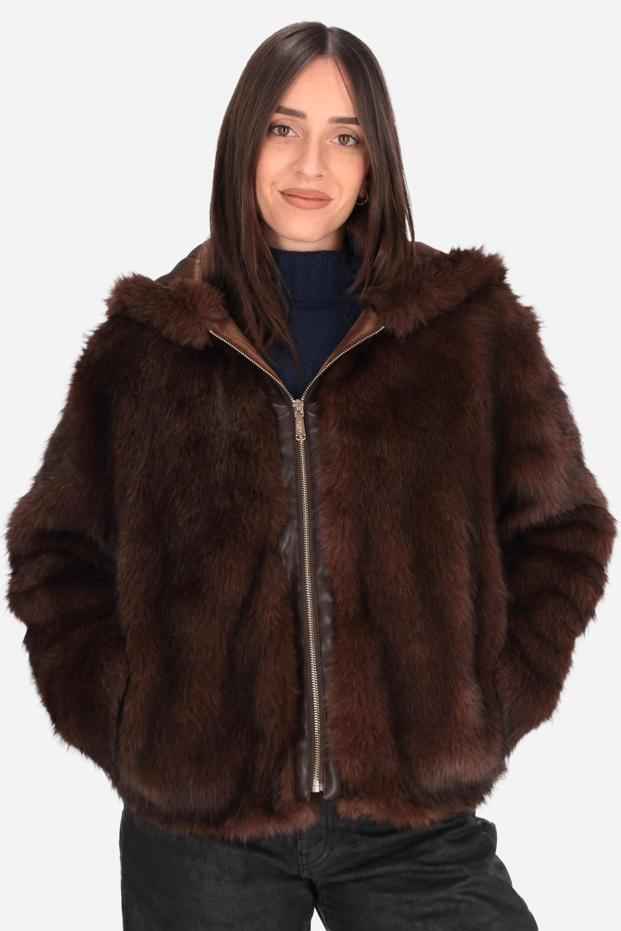 TESTA DI MORO | BLUGIRL - D RF5240E1094 Pellicciotto