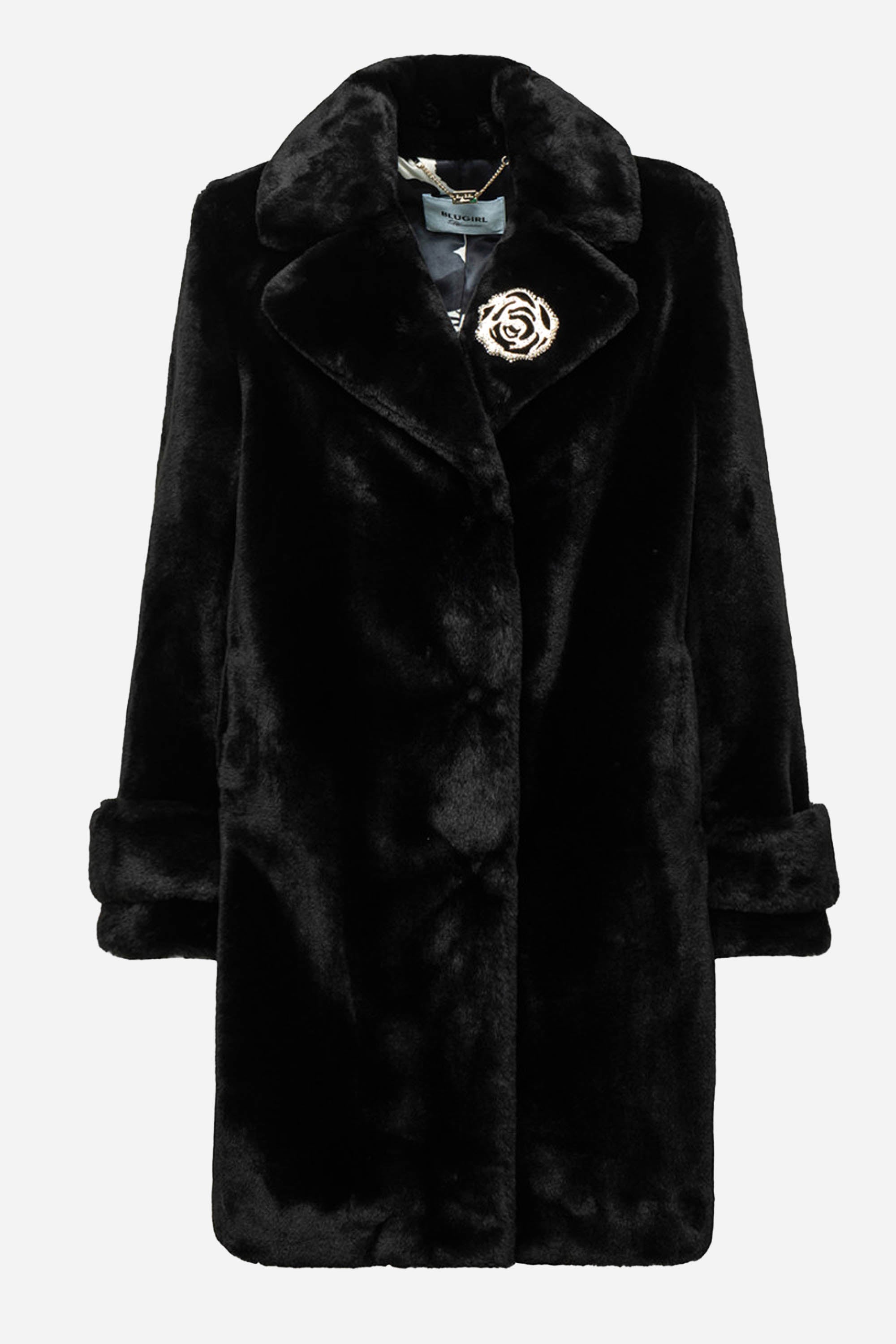 NERO | BLUGIRL - D RF4017E0885 Pellicciotto