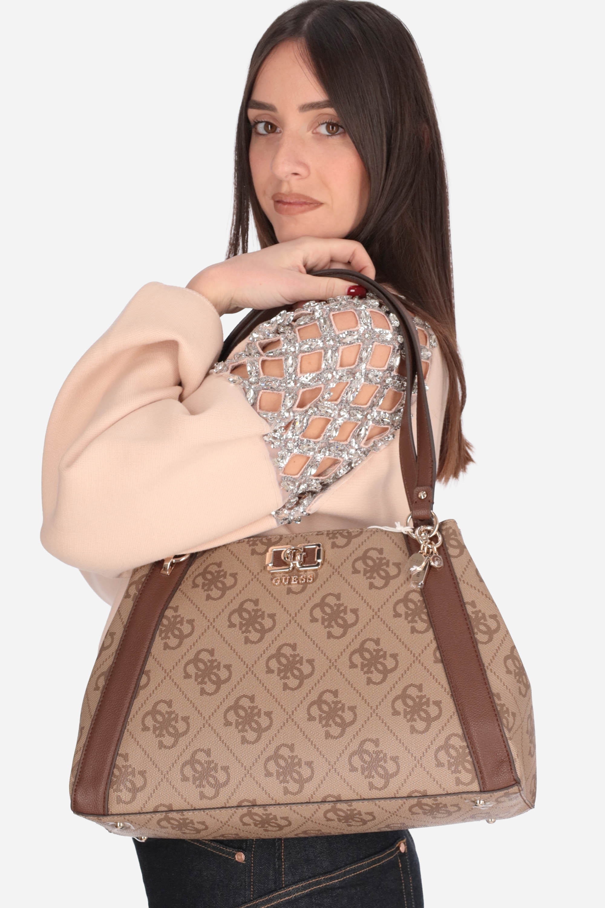 MARRONE | GUESS - D HWOS9901220 Borsa