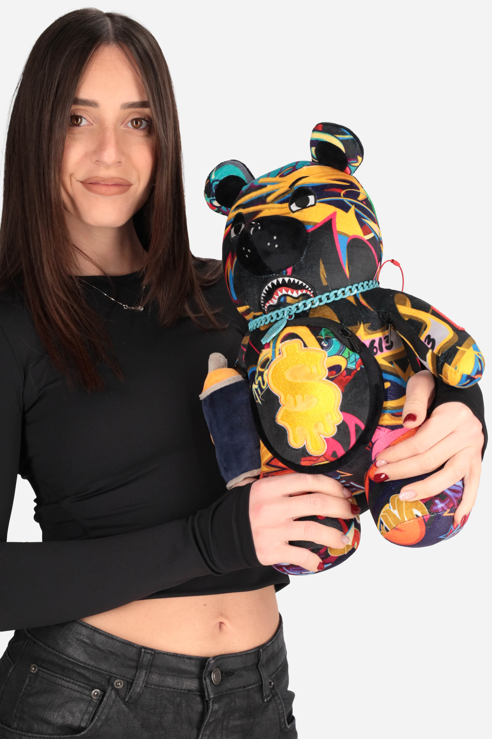 NERO | SPRAYGROUND - 910BMYSTERYB Peluche