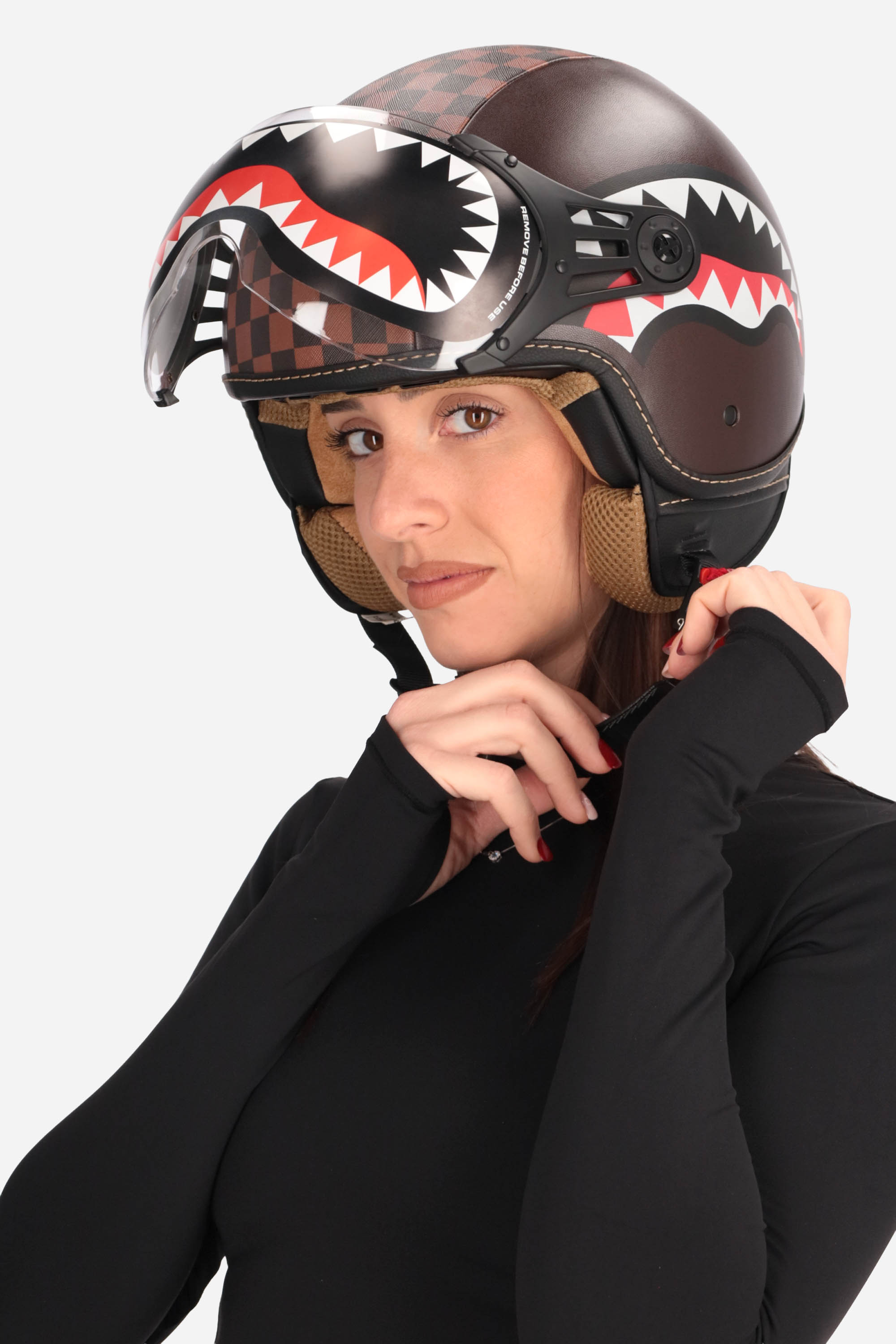 MARRONE | SPRAYGROUND - OP01 Casco