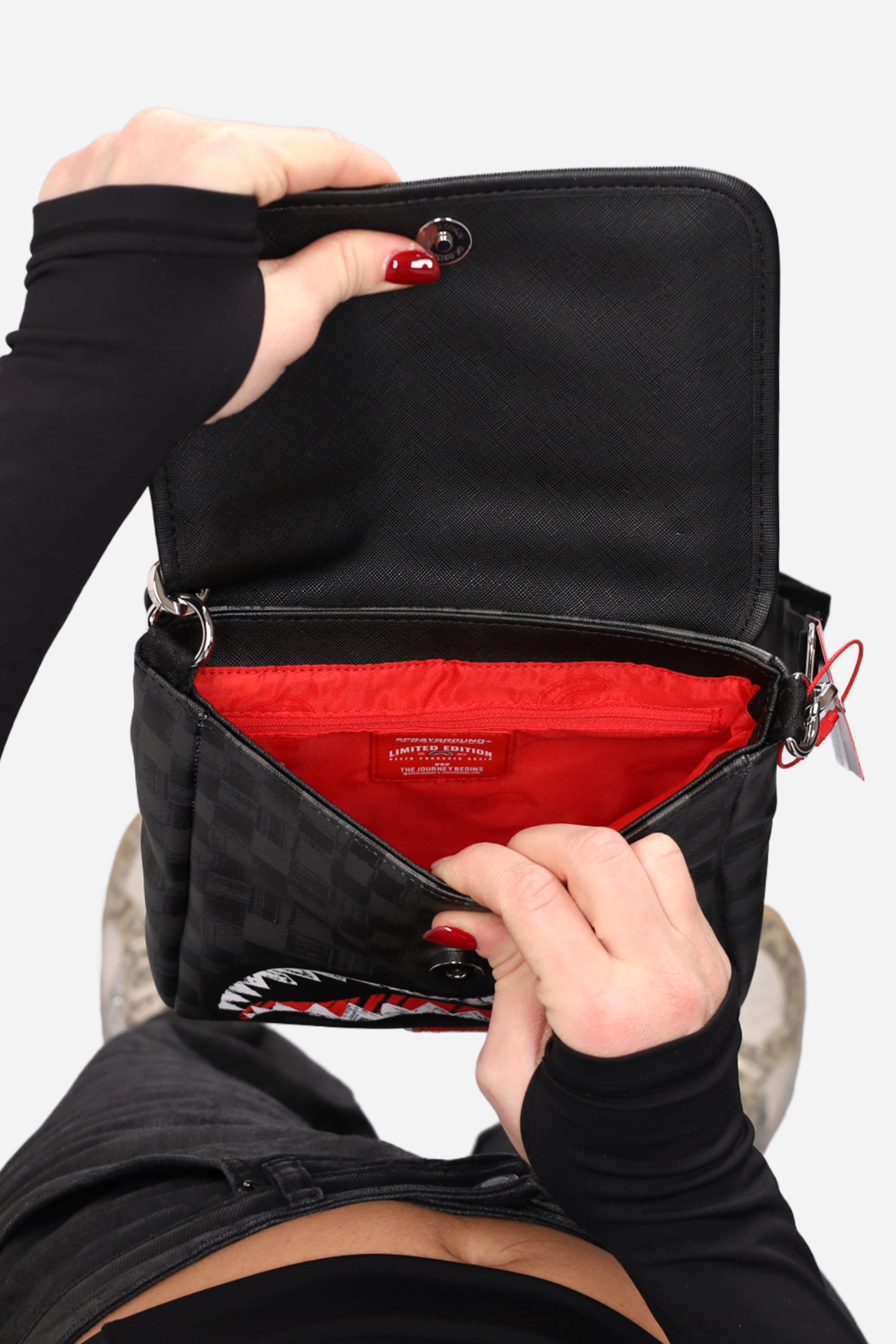 NERO | SPRAYGROUND - U 910B8228NSZ Borsa