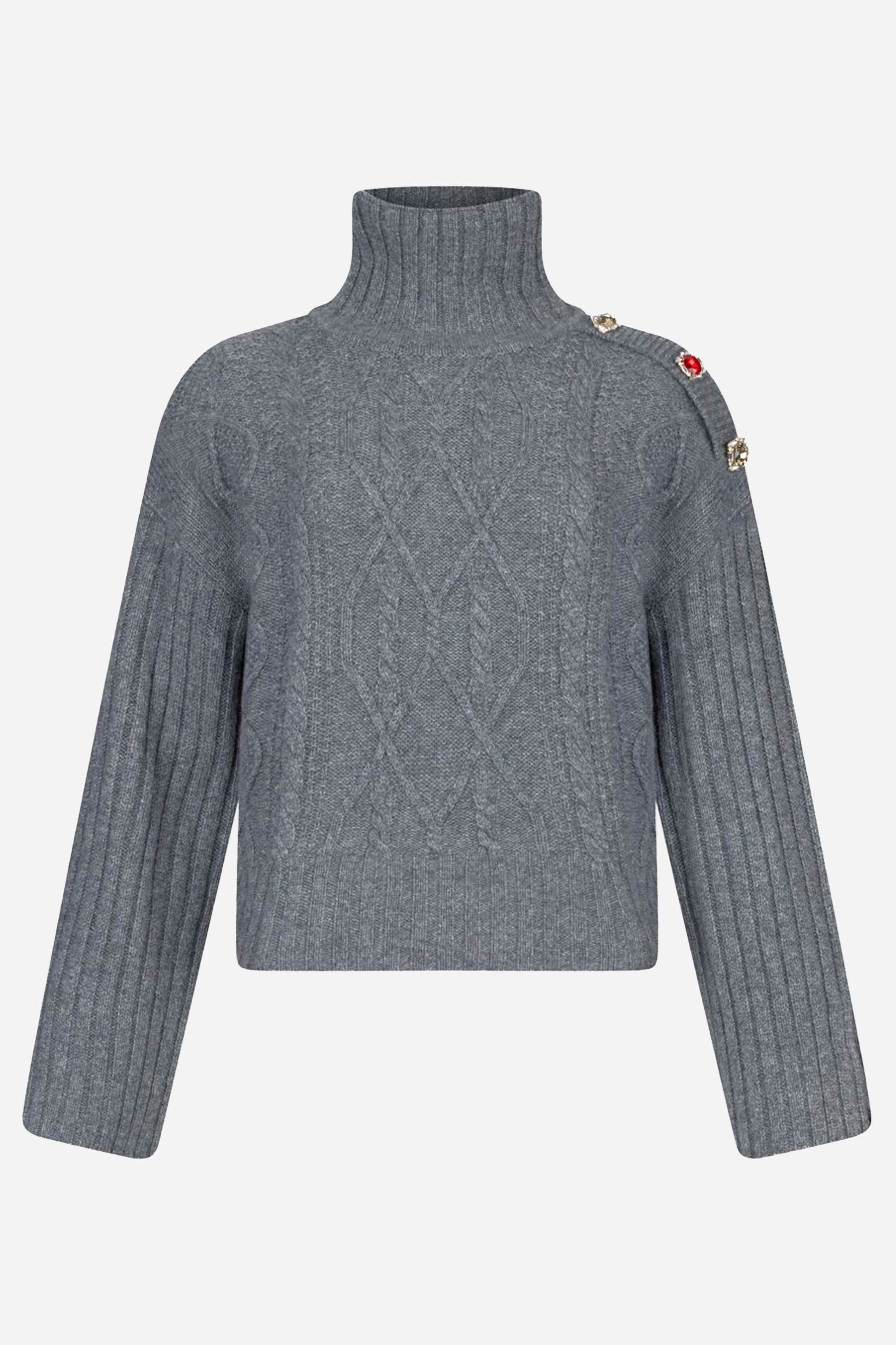 GRIGIO | LIU JO - D MF5425MS040 Maglia