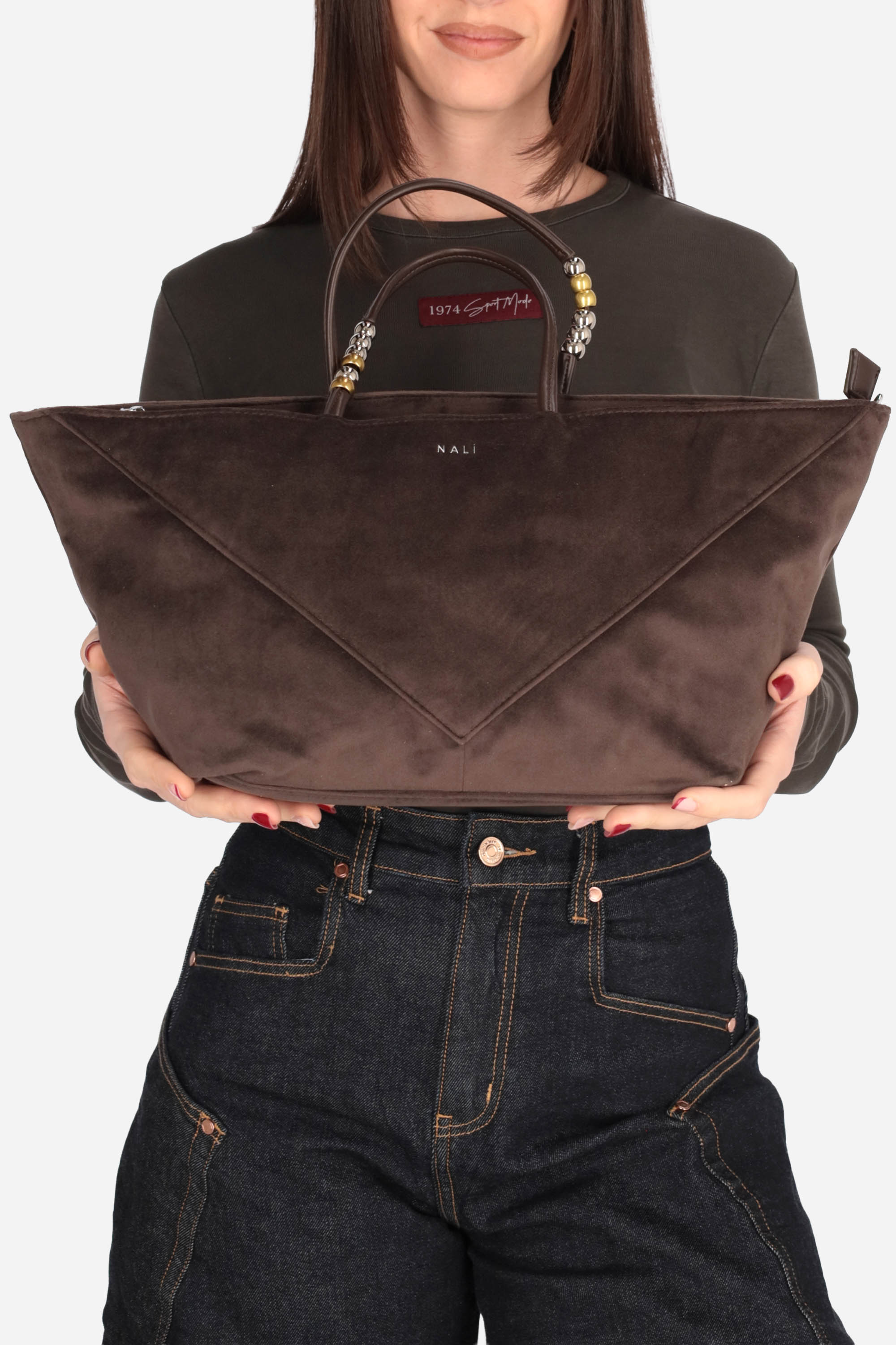 MARRONE | NALI' - D MHBS0035 Borsa