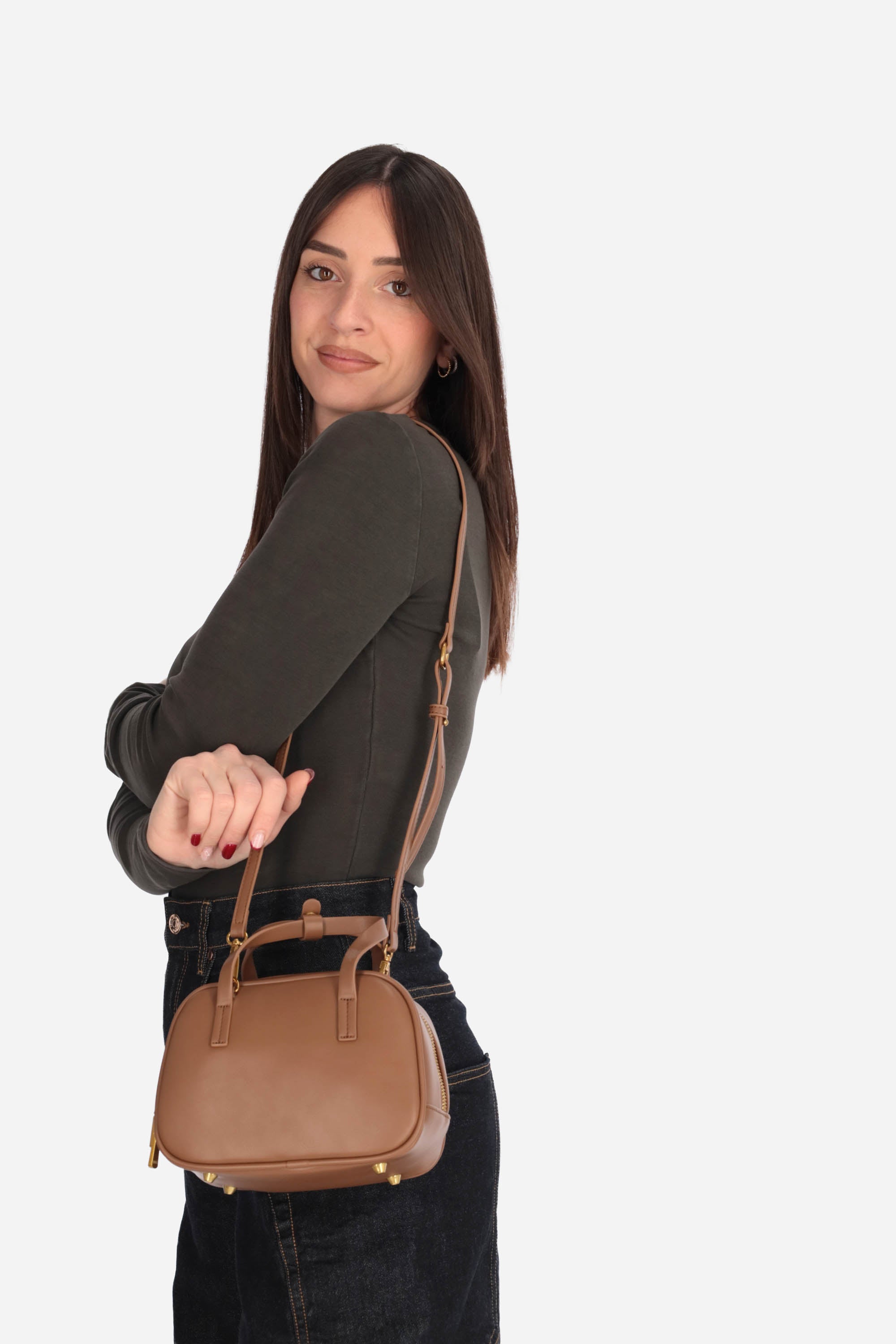 MARRONE | NALI' - D LDBS0146 Borsa