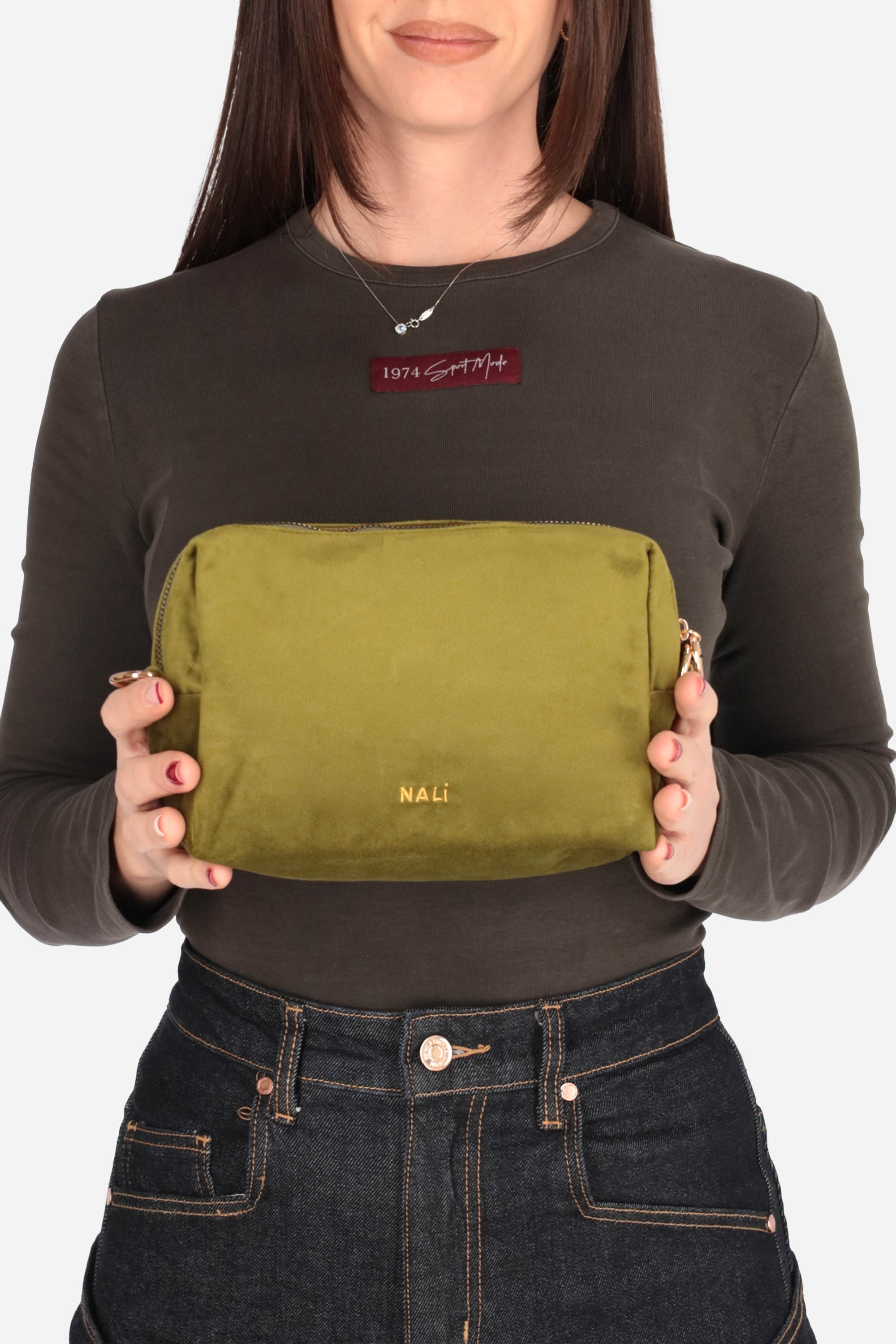 VERDE OLIVA | NALI' - D MYAC0353 Borsa