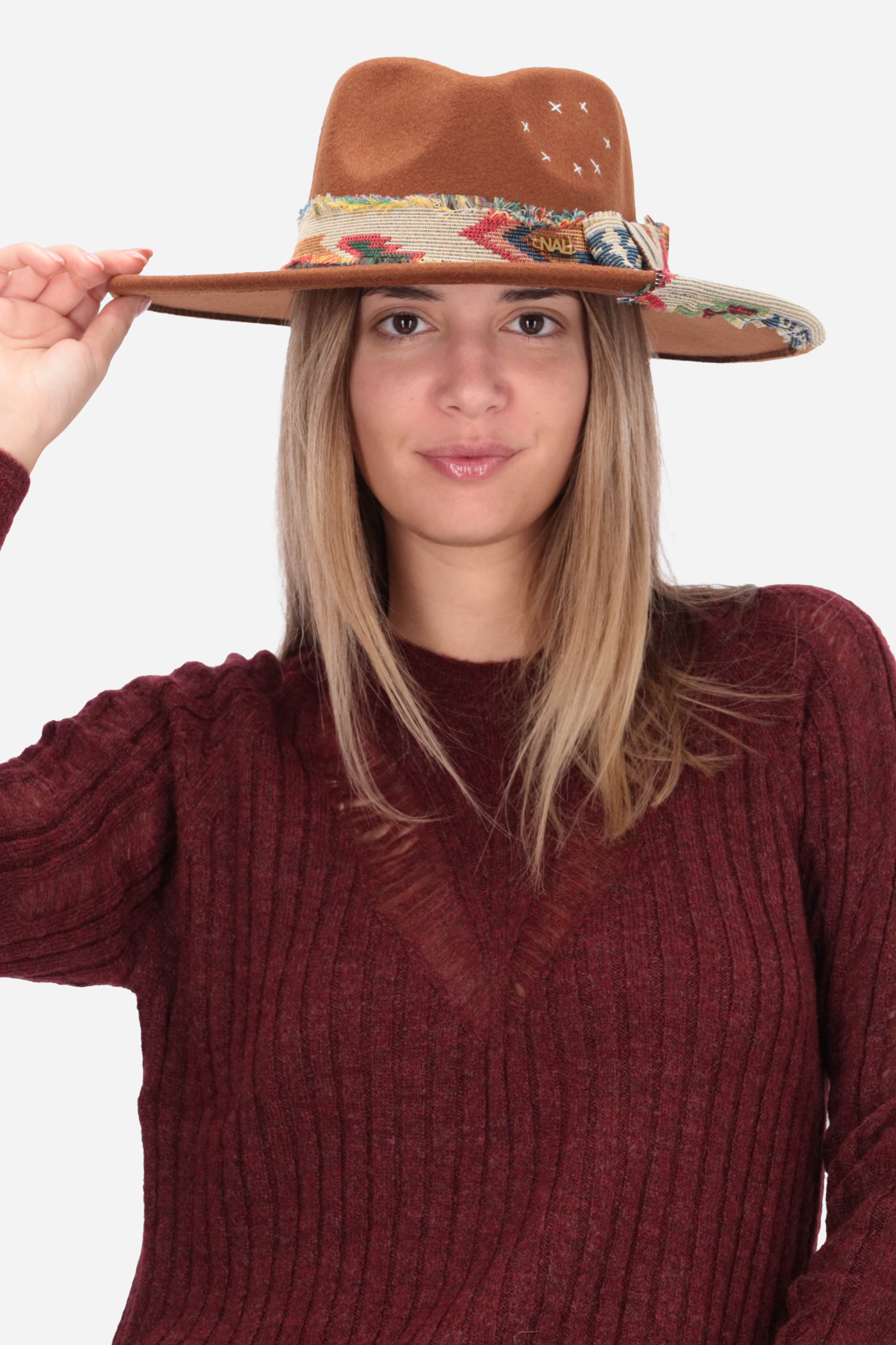 MARRONE | NALI' - D MYCA0024 Cappello