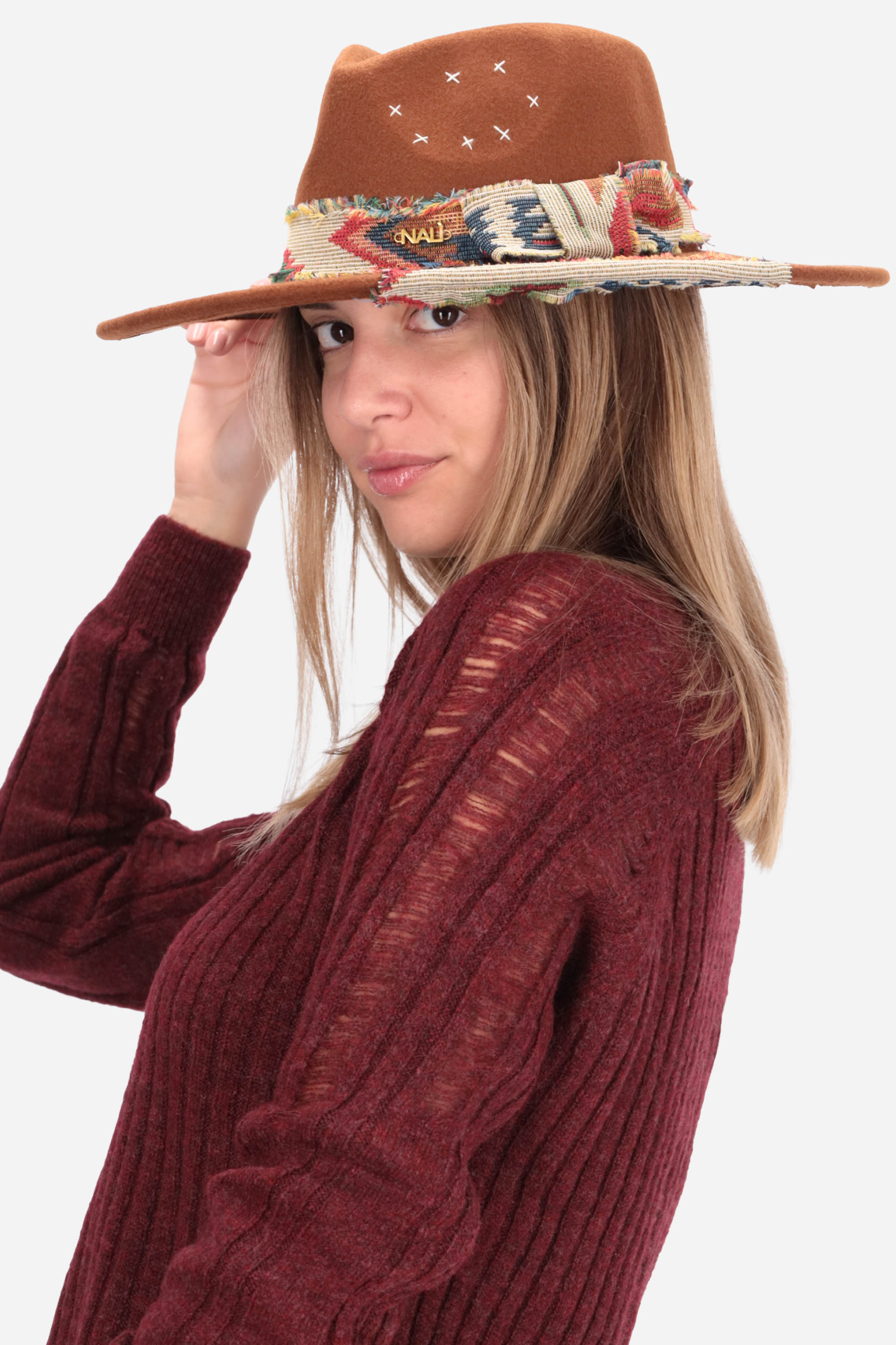 MARRONE | NALI' - D MYCA0024 Cappello