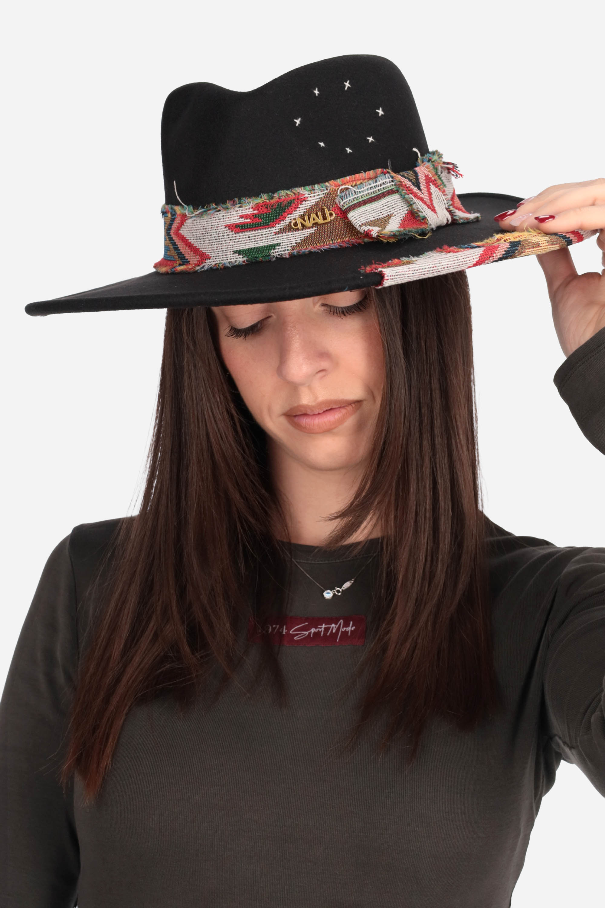 NERO | NALI' - D MYCA0025 Cappello