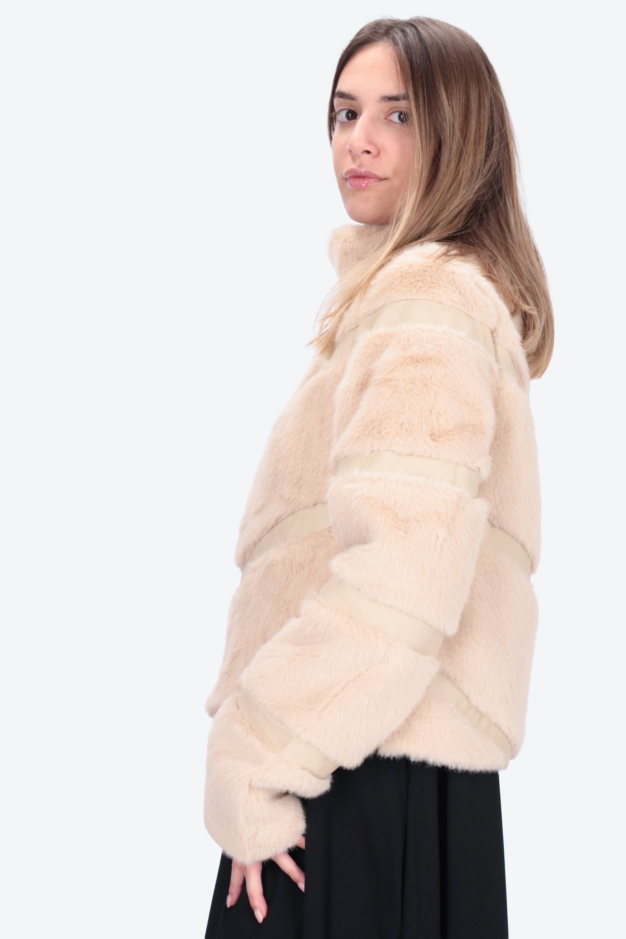 BEIGE | LE SARTE DEL SOLE - D PSM459 Pellicciotto