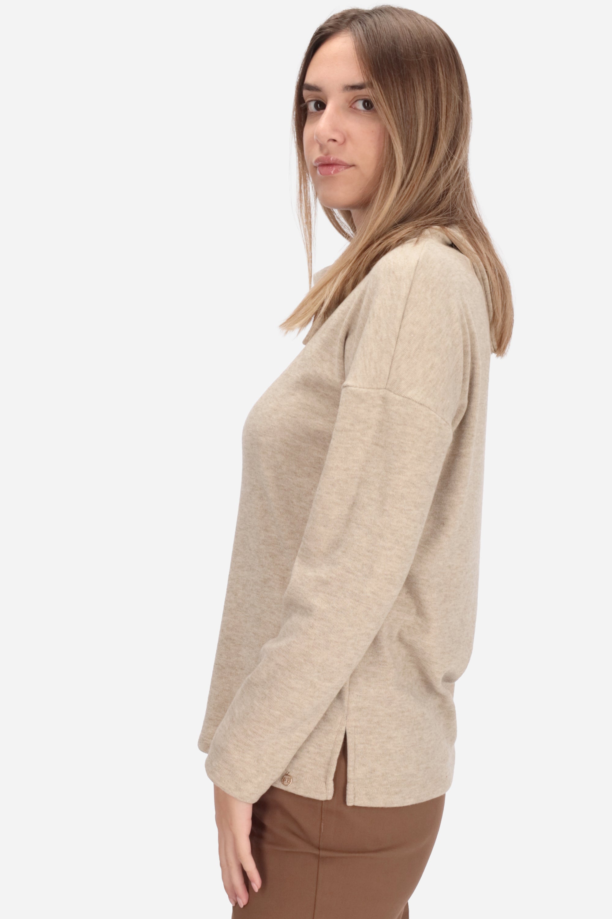 BEIGE | LE SARTE DEL SOLE - D A3543 Maglia