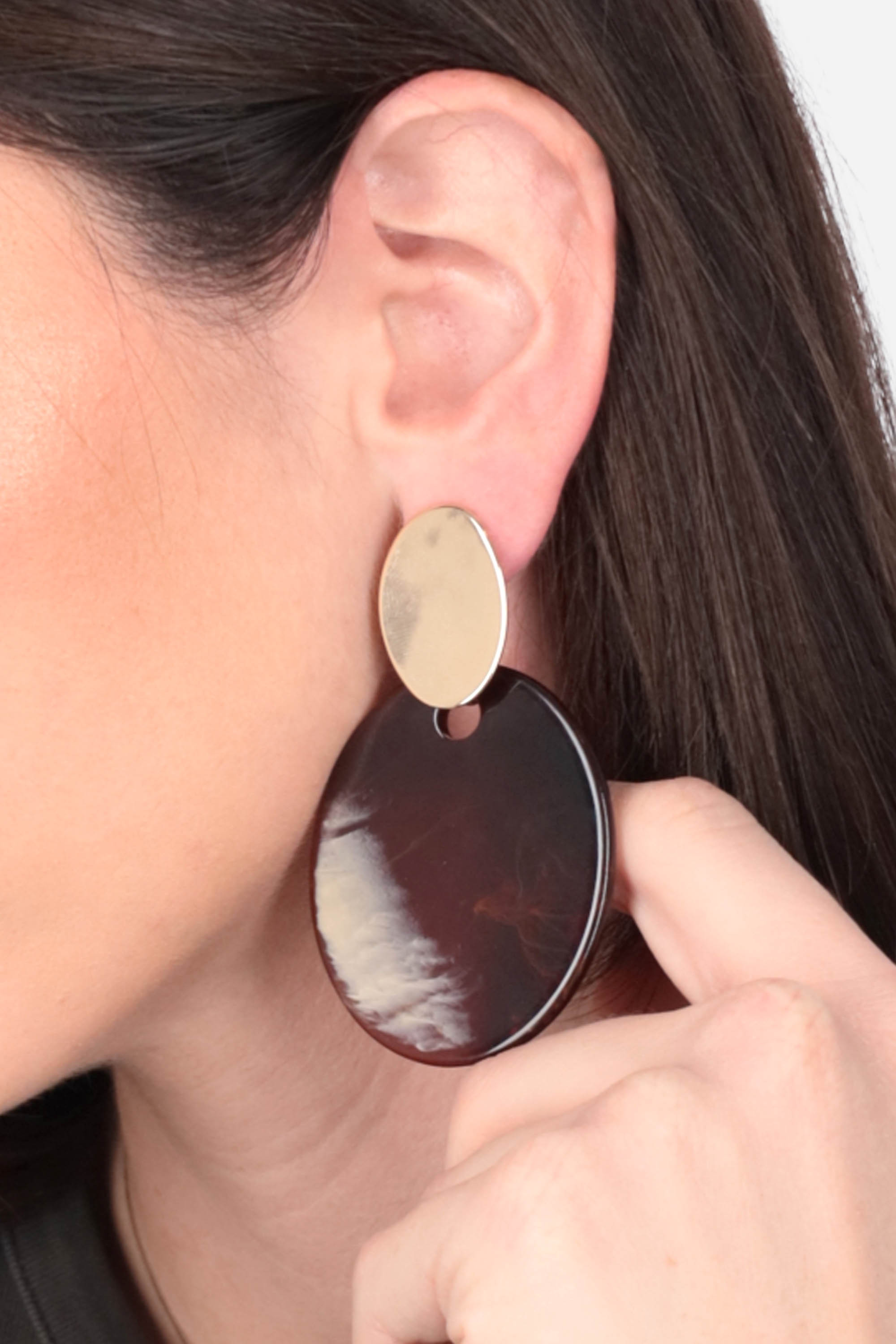 MARRONE | NALI' - D DUOR0080 Orecchini