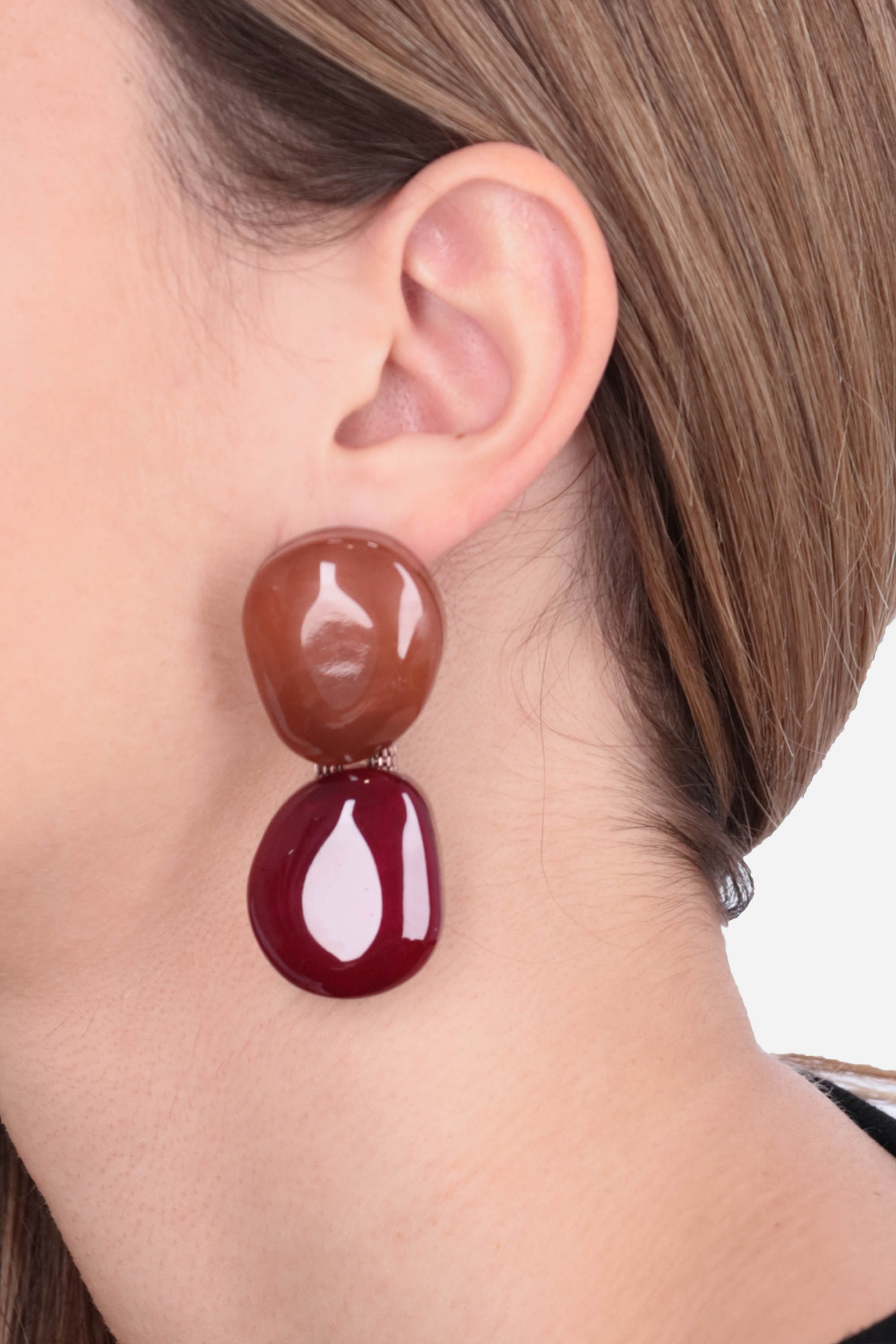 BORDEAUX | NALI' - D DUOR0085 Orecchini