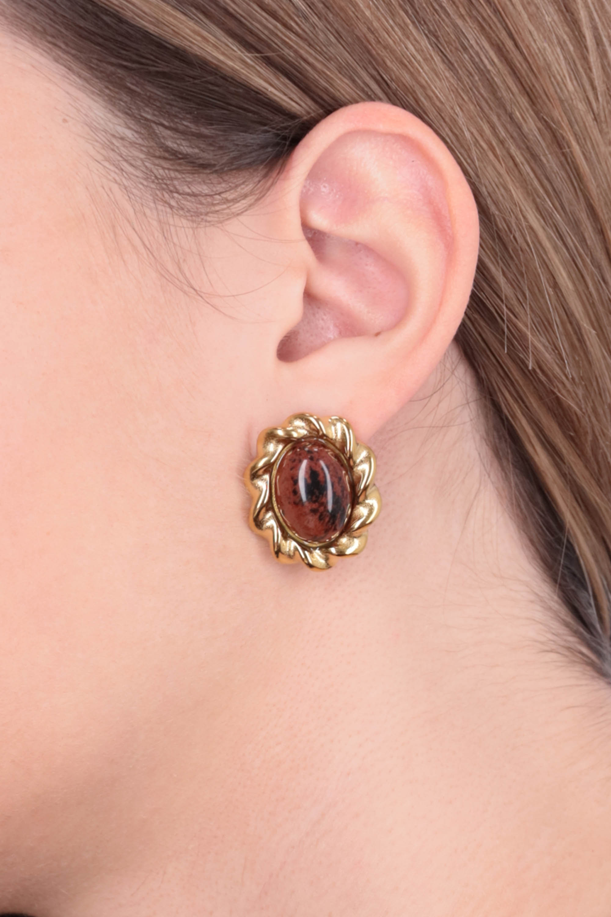 MARRONE | NALI' - D EMOR1733 Orecchini