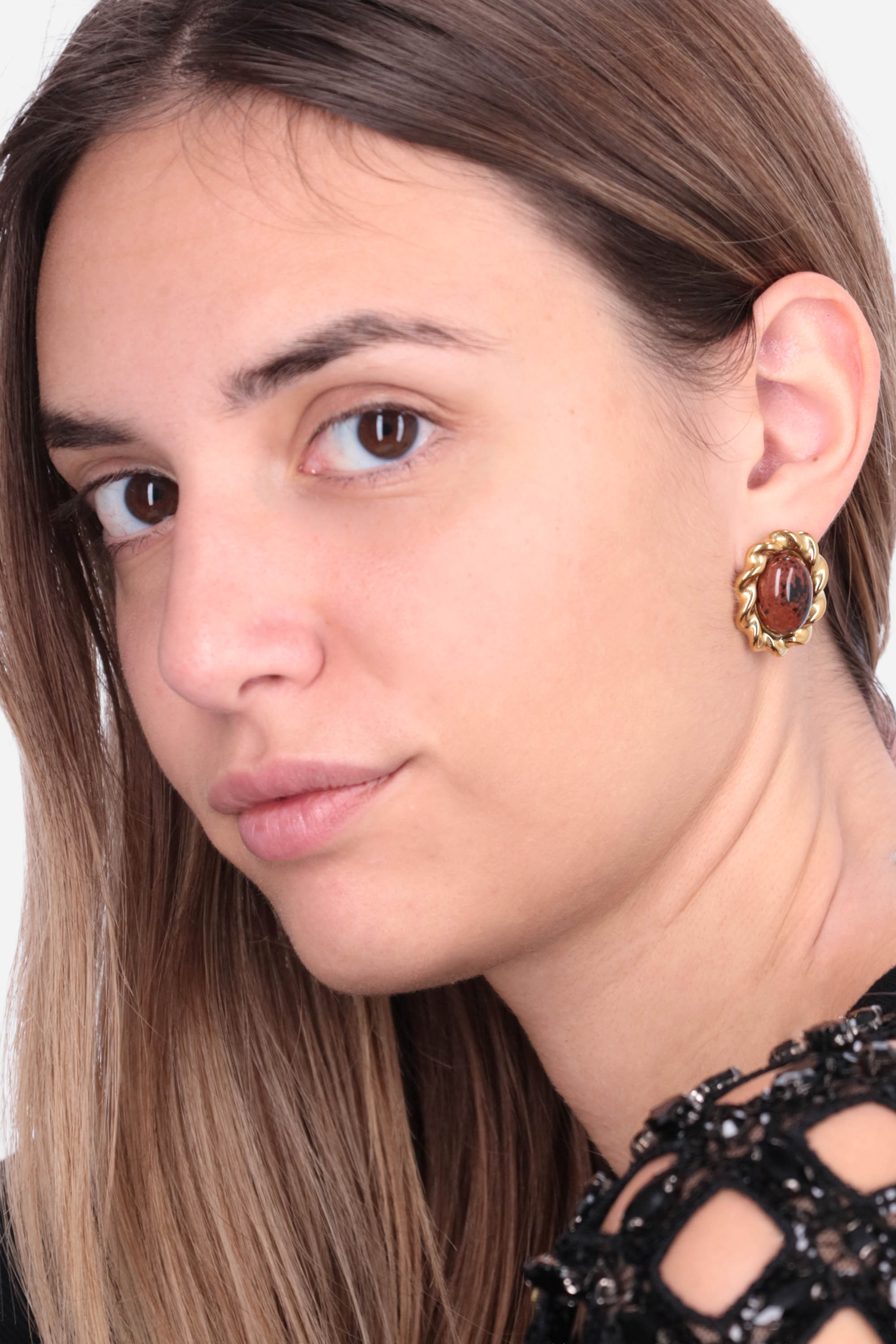 MARRONE | NALI' - D EMOR1733 Orecchini