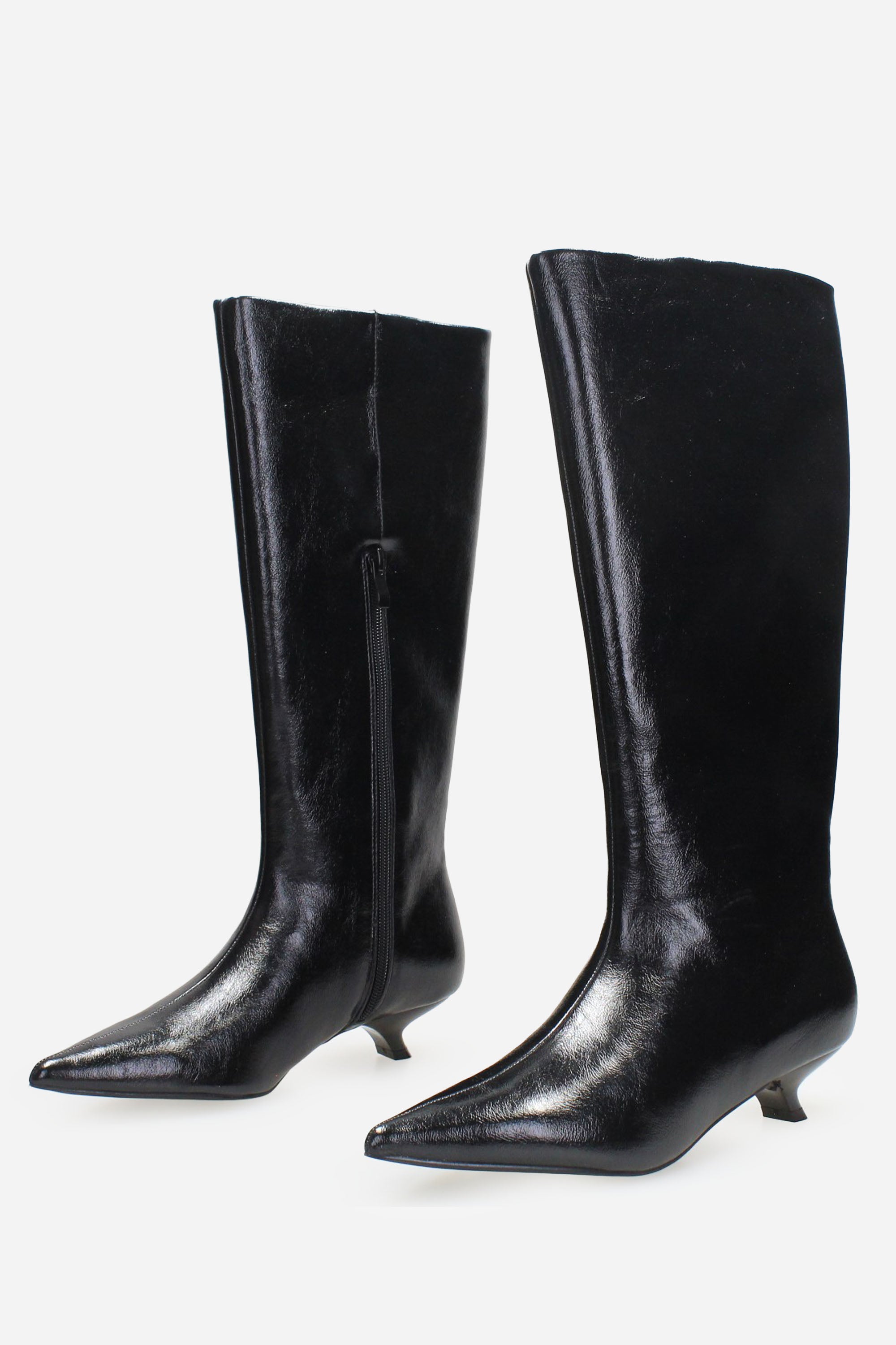 NERO | GOLD & GOLD - D GU321 Stivale