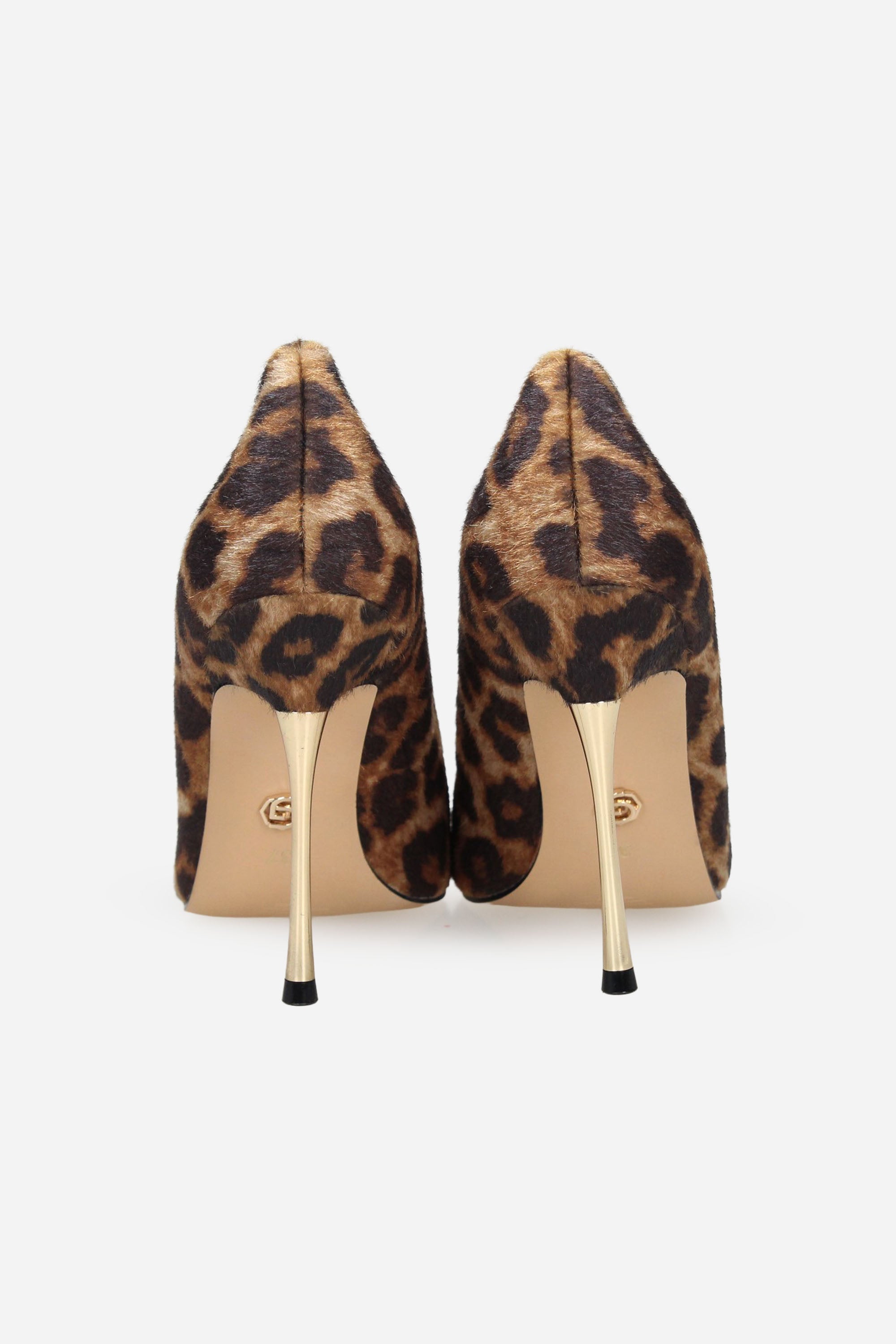 LEOPARDATO | GOLD & GOLD - D GP846 Decollete