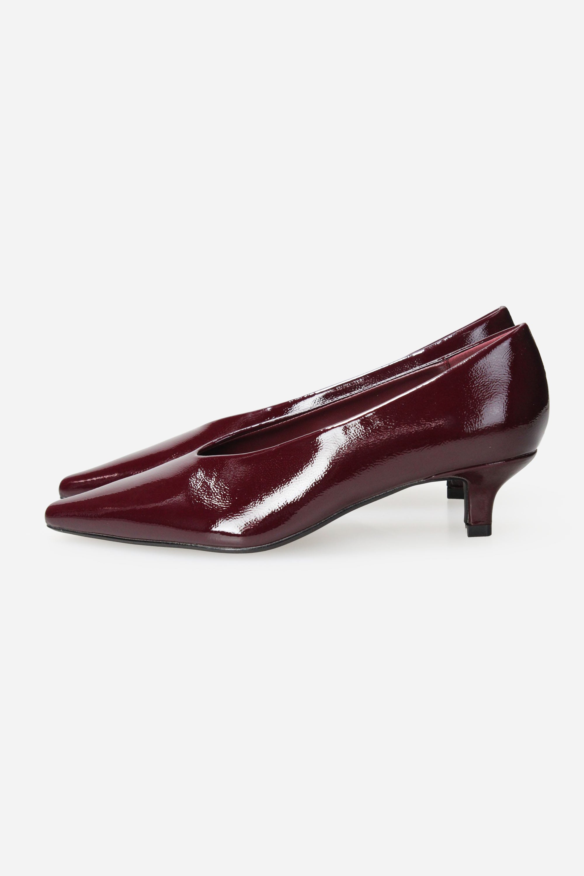 BORDEAUX | GOLD & GOLD - D GY440 Decollete