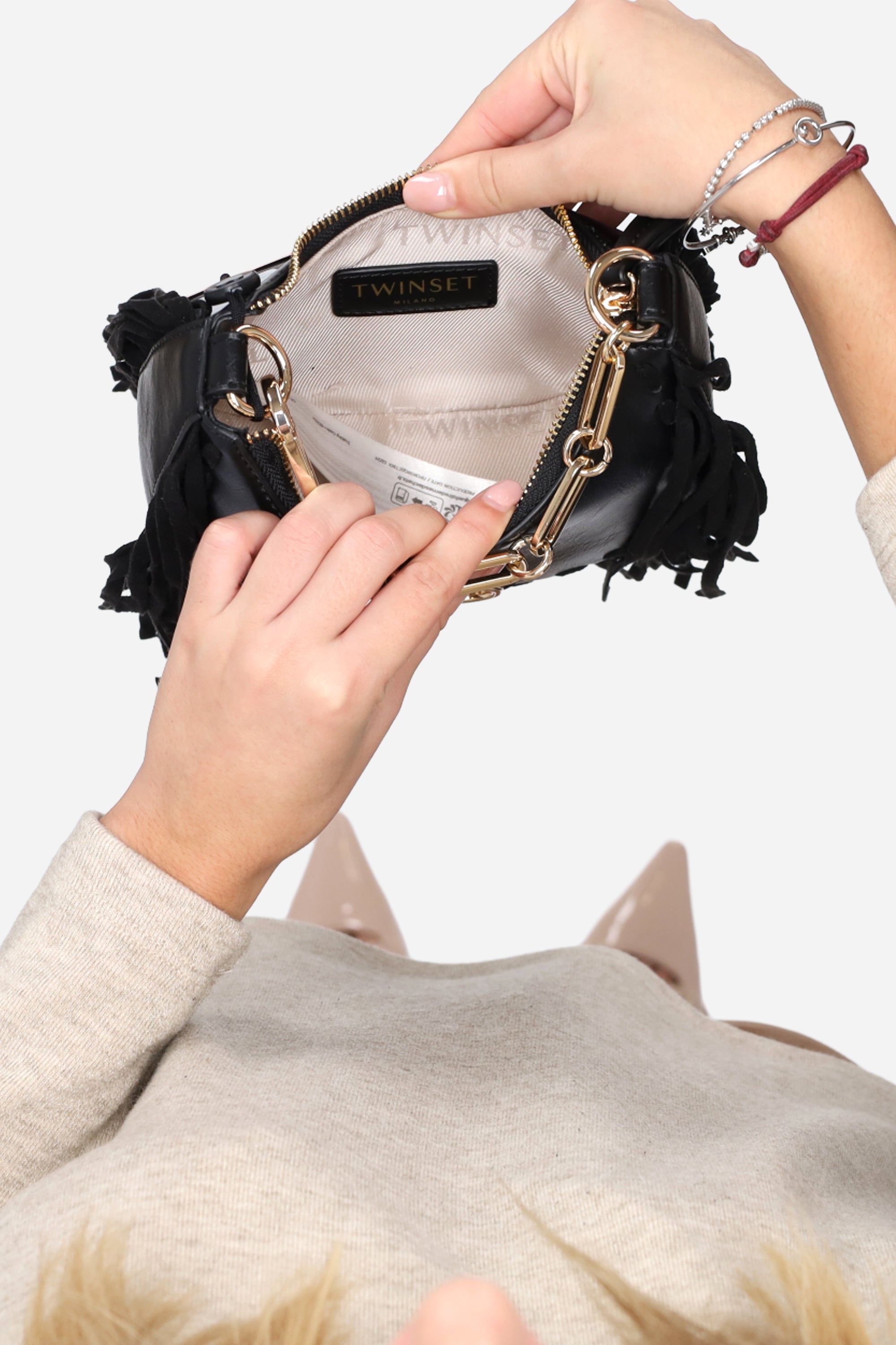 NERO | TWIN SET - D 252TB7123 Borsa